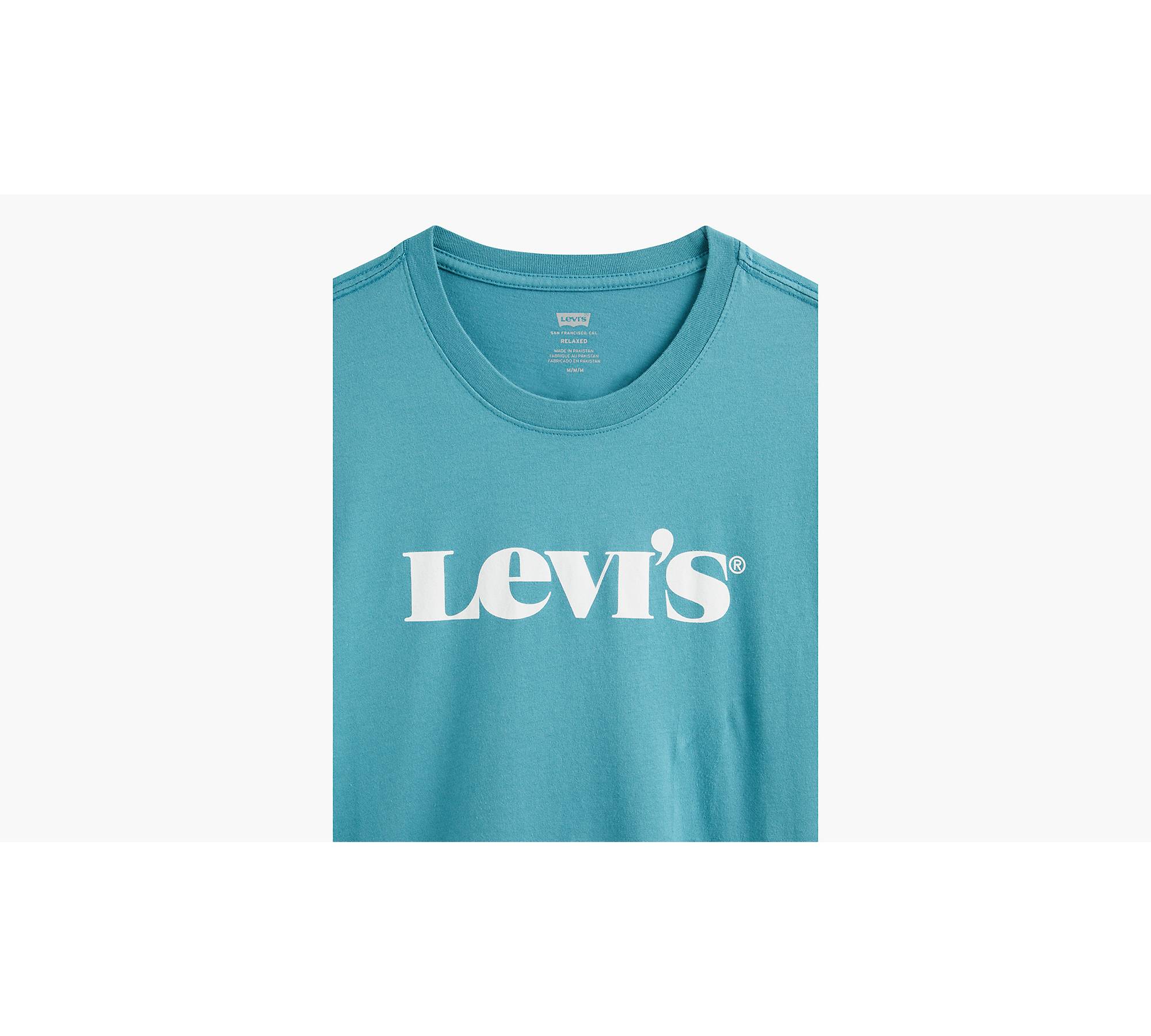 Relaxed Fit Tee - Blue | Levi's® BE