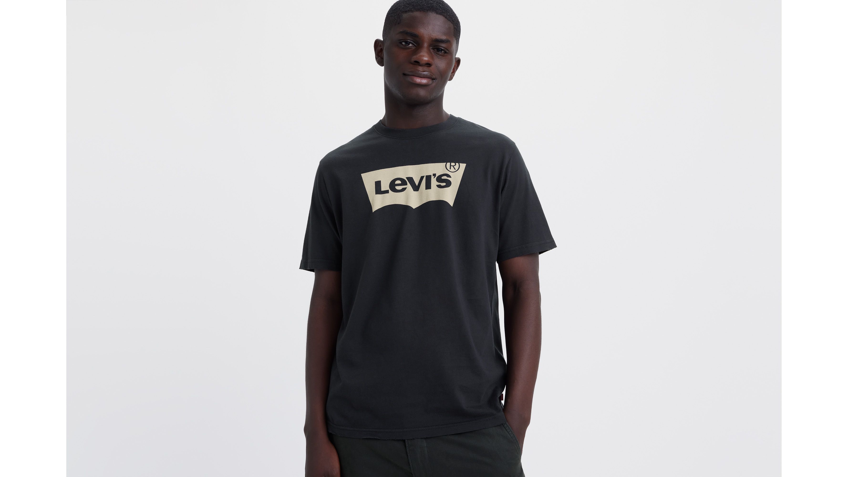 Levi's® Small Logo Short-Sleeve Relaxed Fit T-Shirt