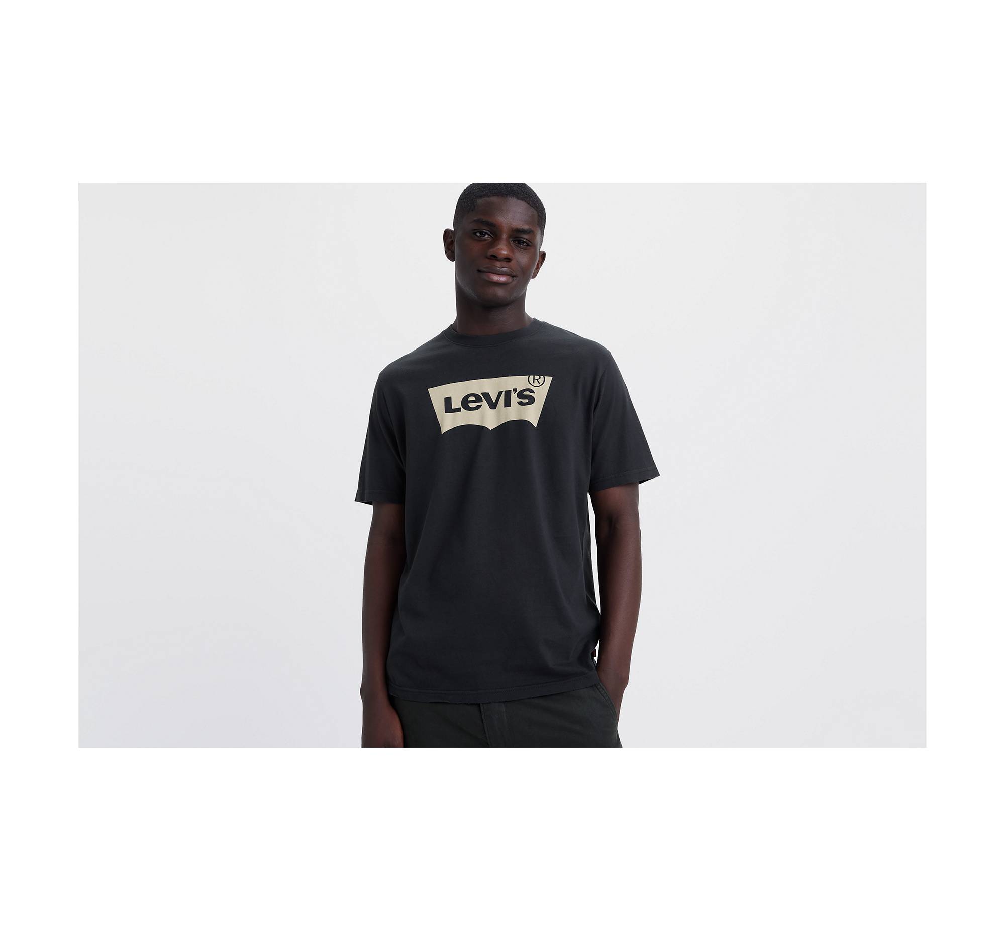 Logo Relaxed Fit Short Sleeve T-shirt - Black | Levi's® US