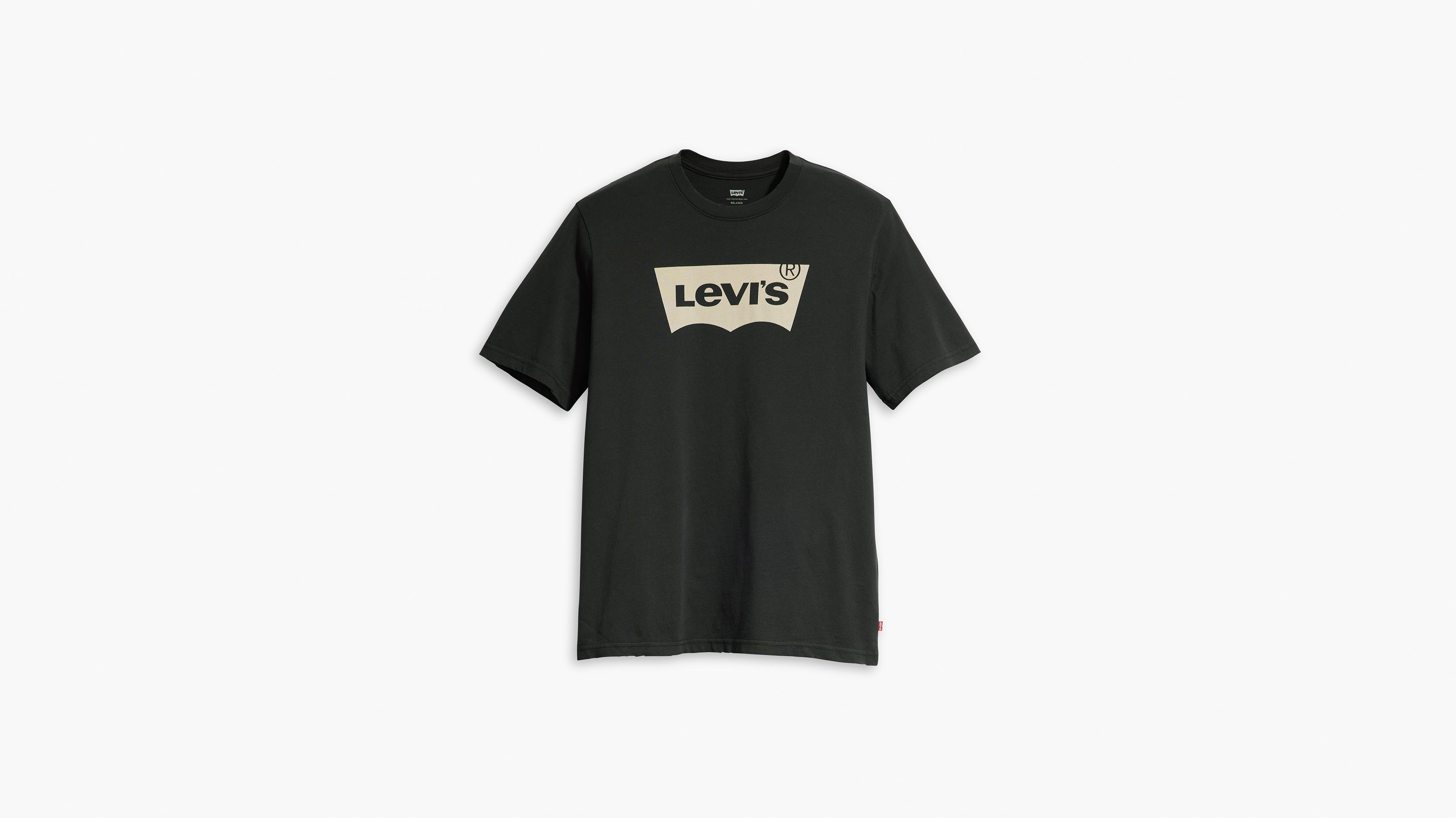 Mens black levis clearance t shirt