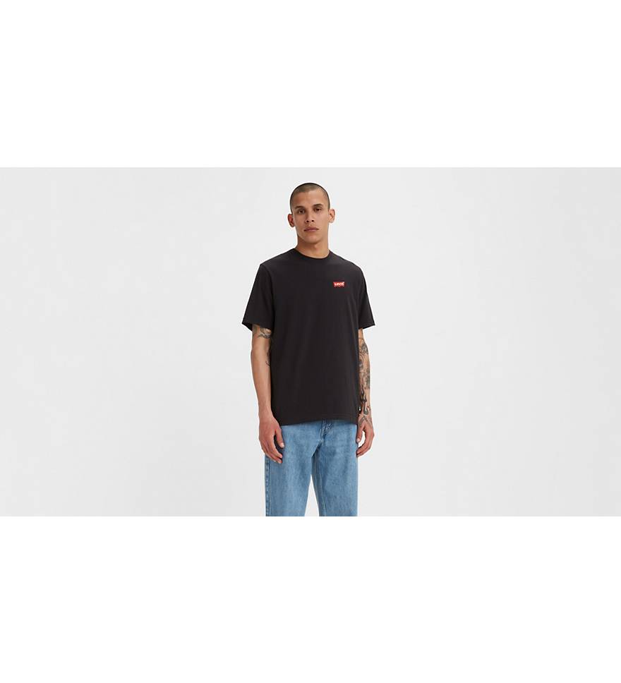 Relaxed Fit Short Sleeve T-shirt - Black | Levi's® CA