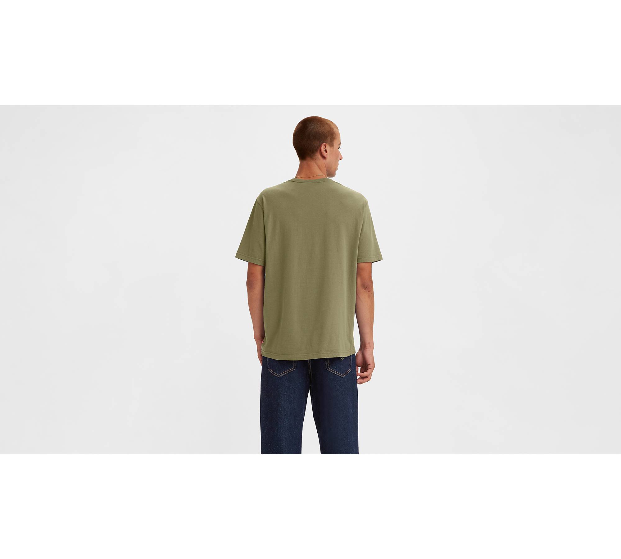 Relaxed Fit Short Sleeve T-shirt - Green | Levi's® CA