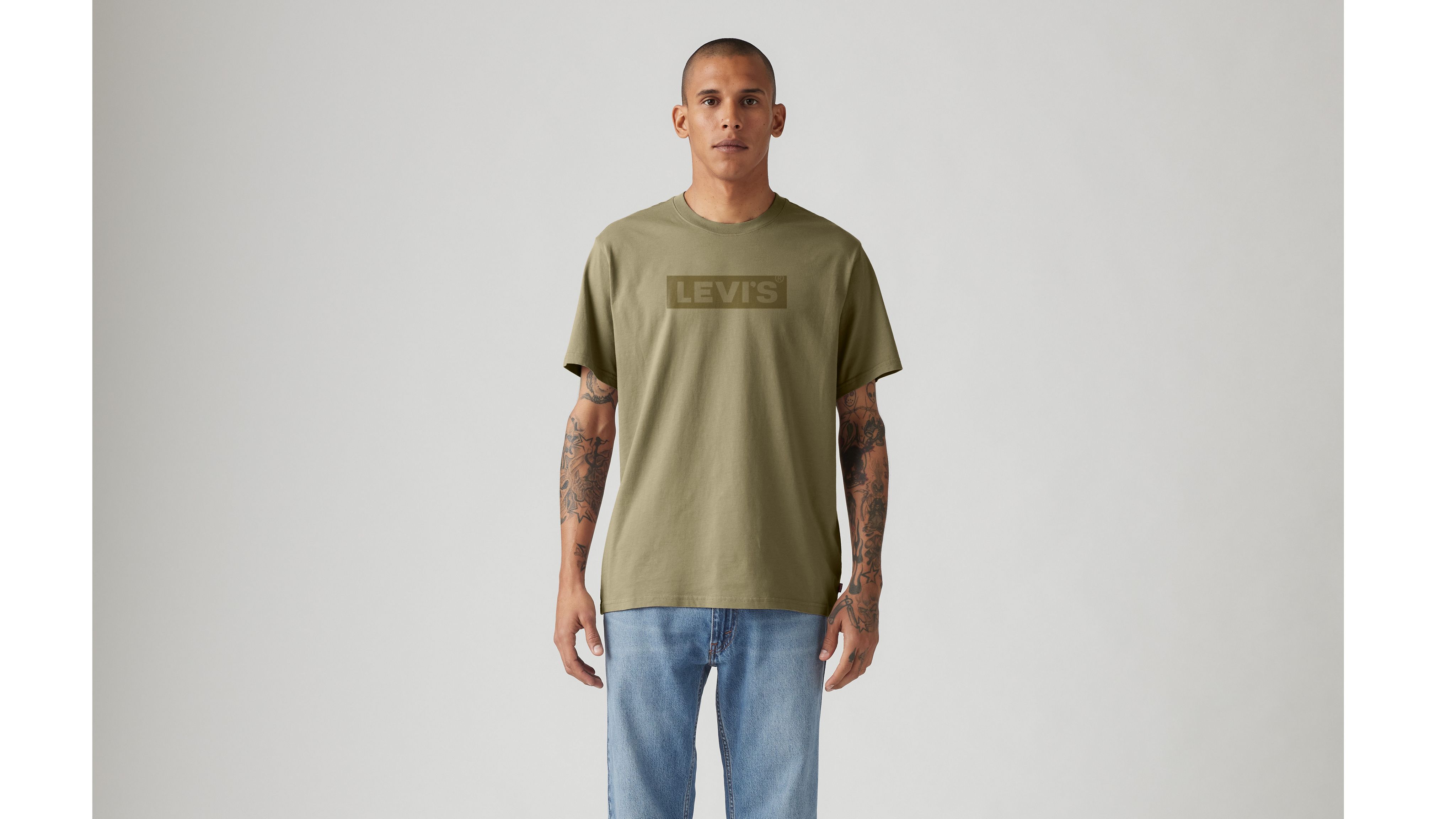 Relaxed Fit Short Sleeve T-shirt - Green | Levi's® CA