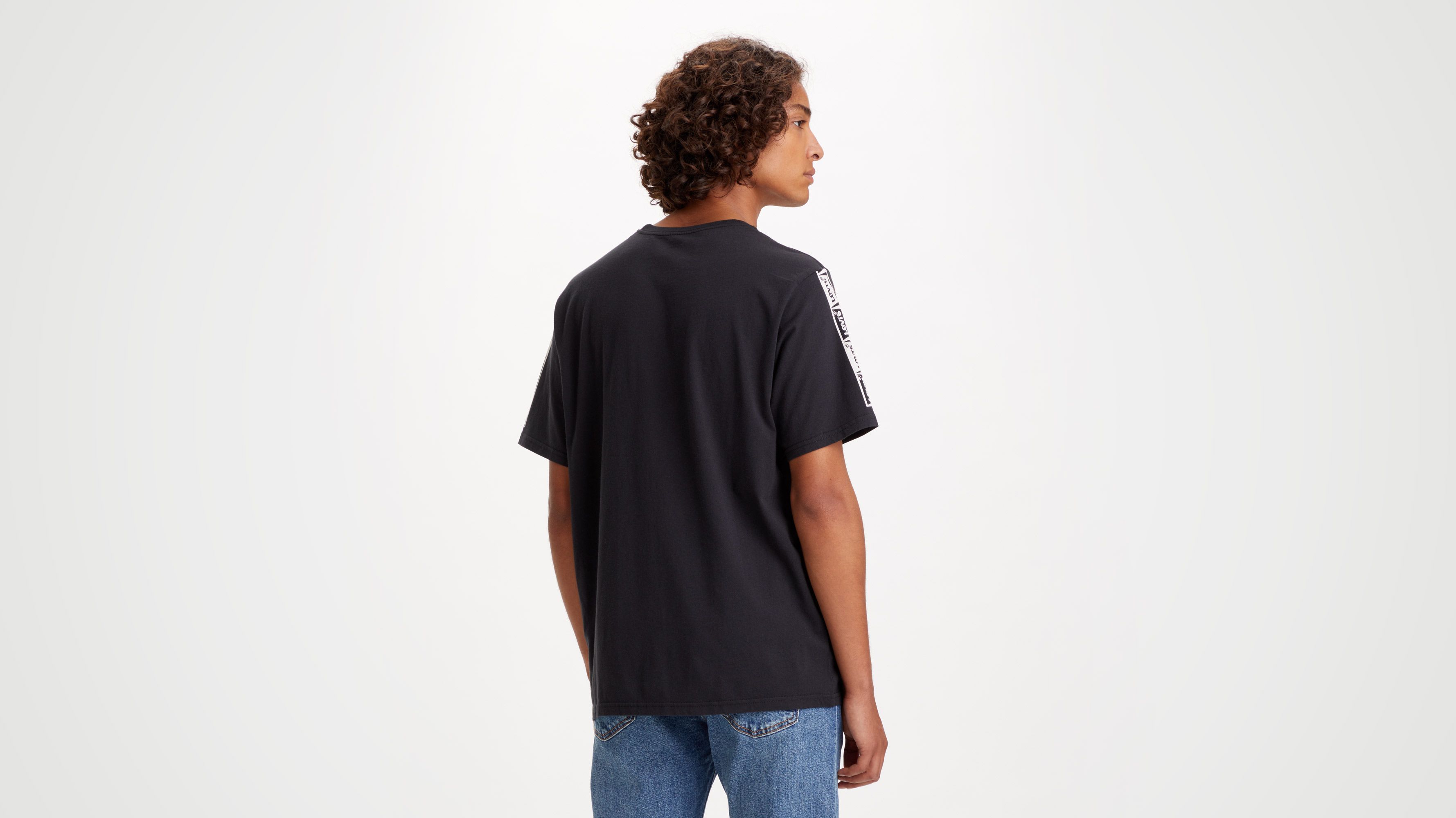 Relaxed Fit Short Sleeve Graphic Tee Black Levi's® MT