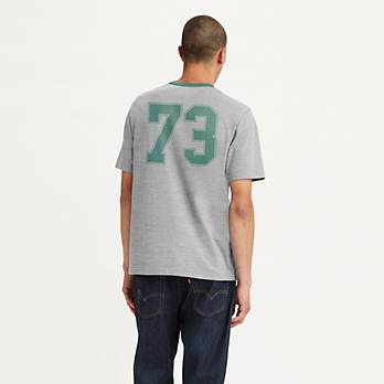 SS RELAXED FIT TEE BW RINGER VW MHG GRAP 2