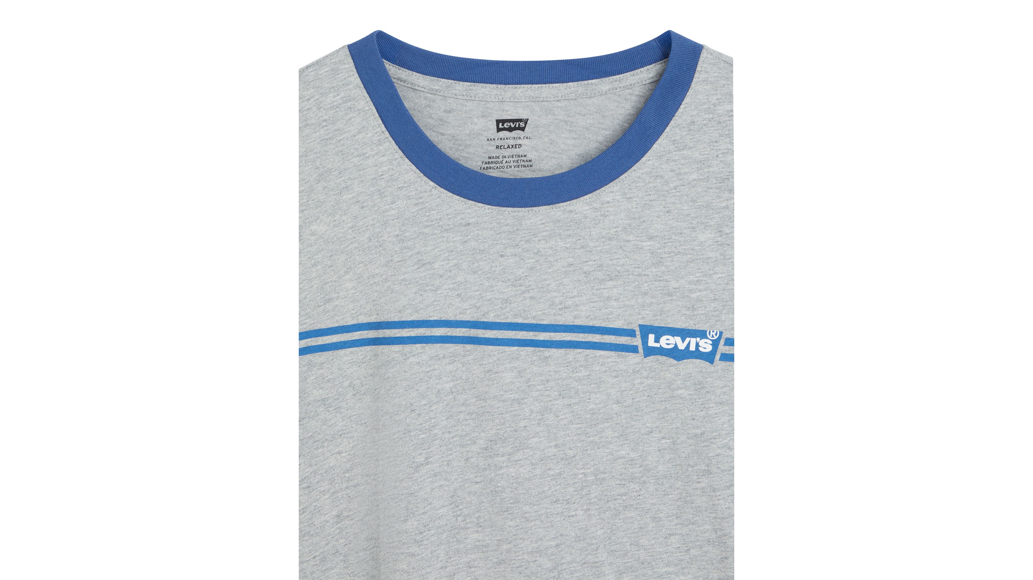 Relaxed Fit Short Sleeve Graphic Tee Grey Levi's® EE