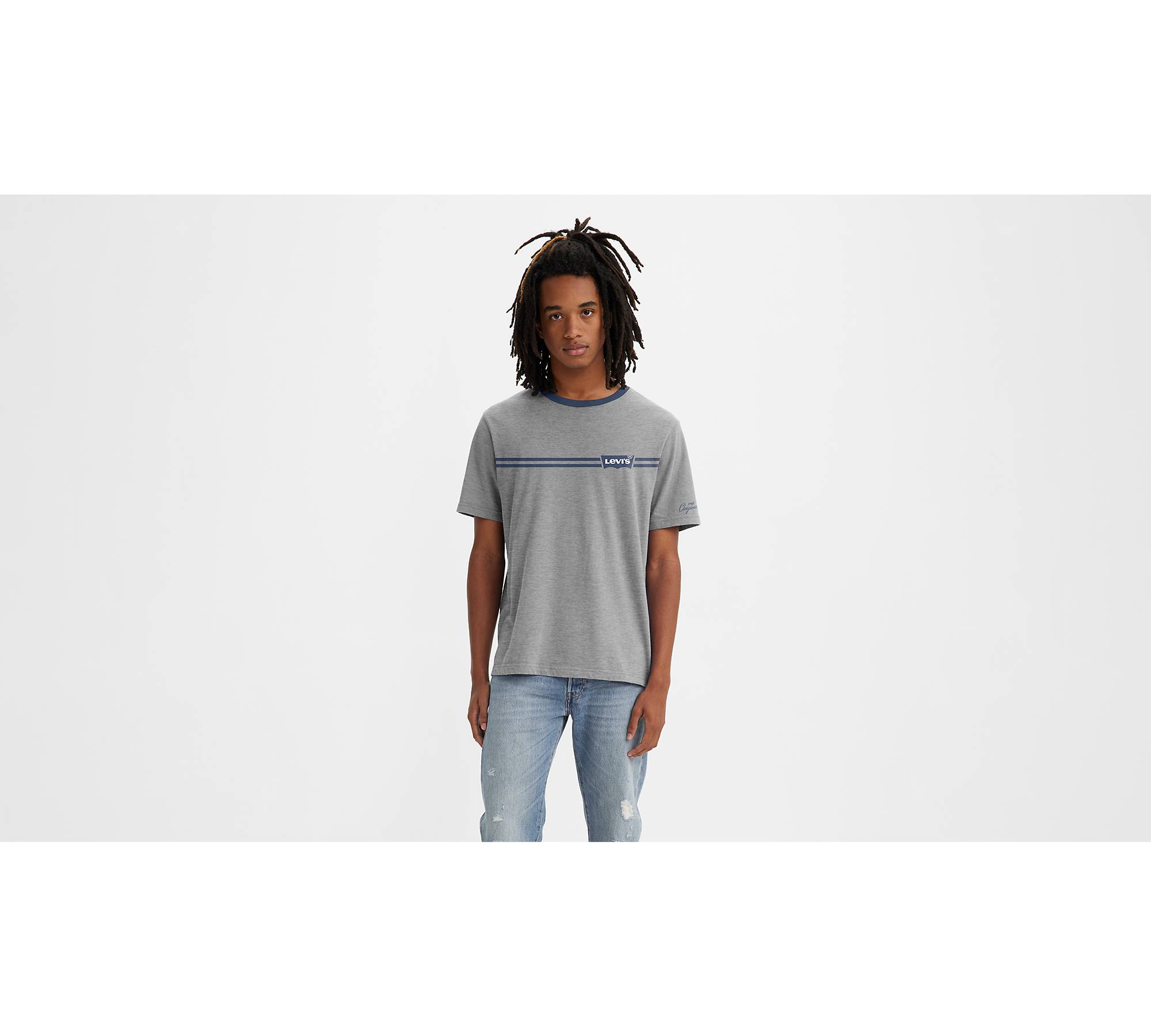 Relaxed Fit Short Sleeve T-shirt - Grey | Levi's® US