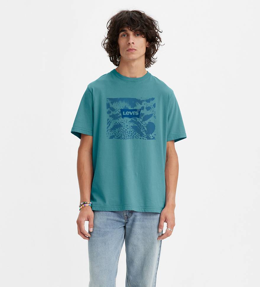 Relaxed Fit Short Sleeve T-shirt - Blue | Levi's®