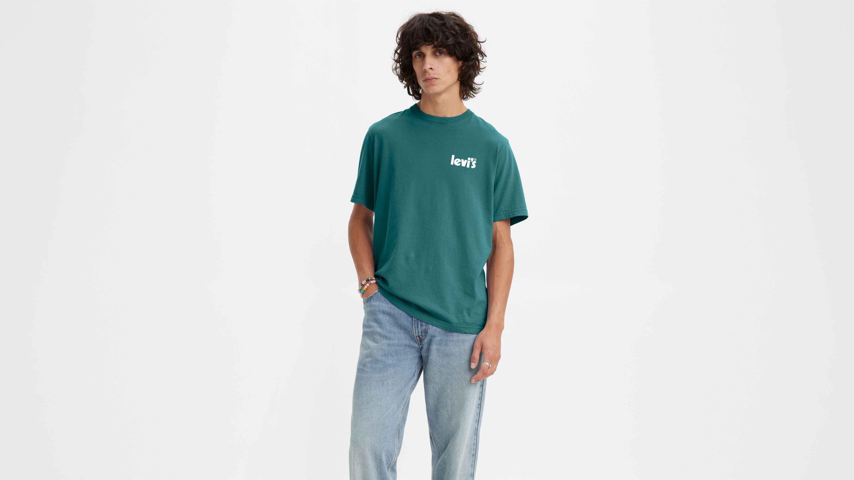 Relaxed Fit Tee Green Levi's® BE