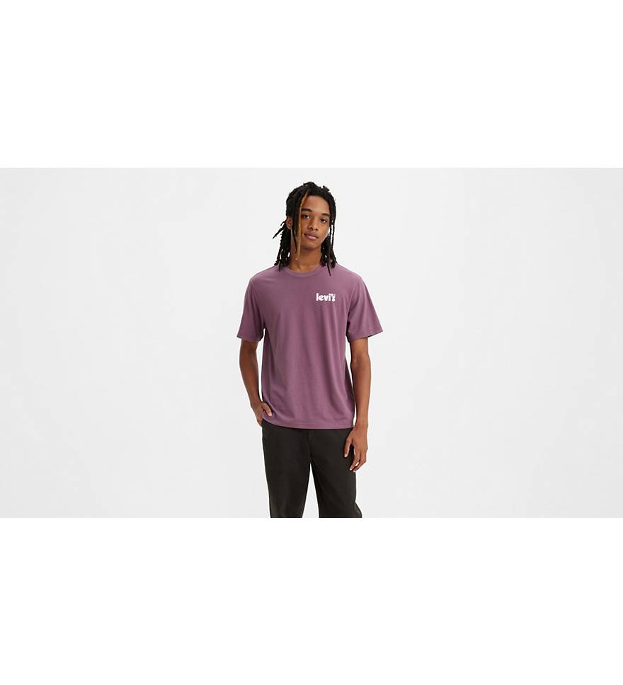Relaxed Fit Tee - Purple | Levi's® GB