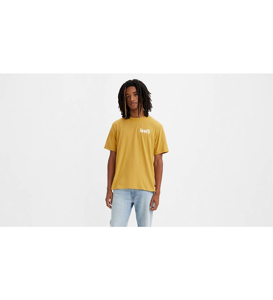 Relaxed Fit Tee - Green | Levi's® GB