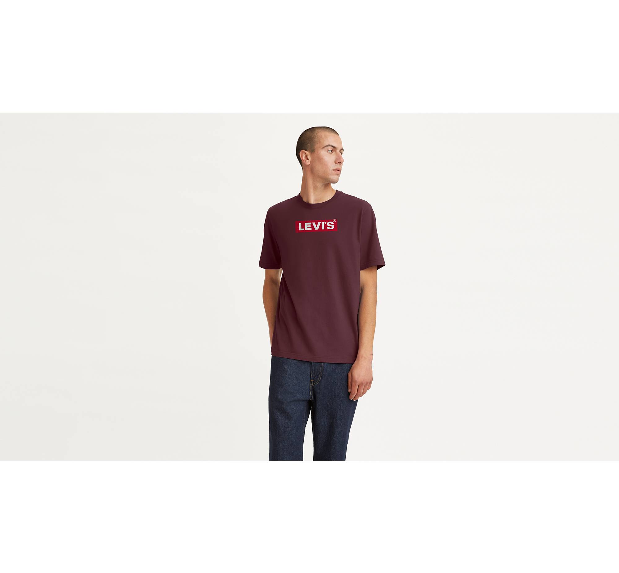 Relaxed Fit Tee - Red | Levi's® ME