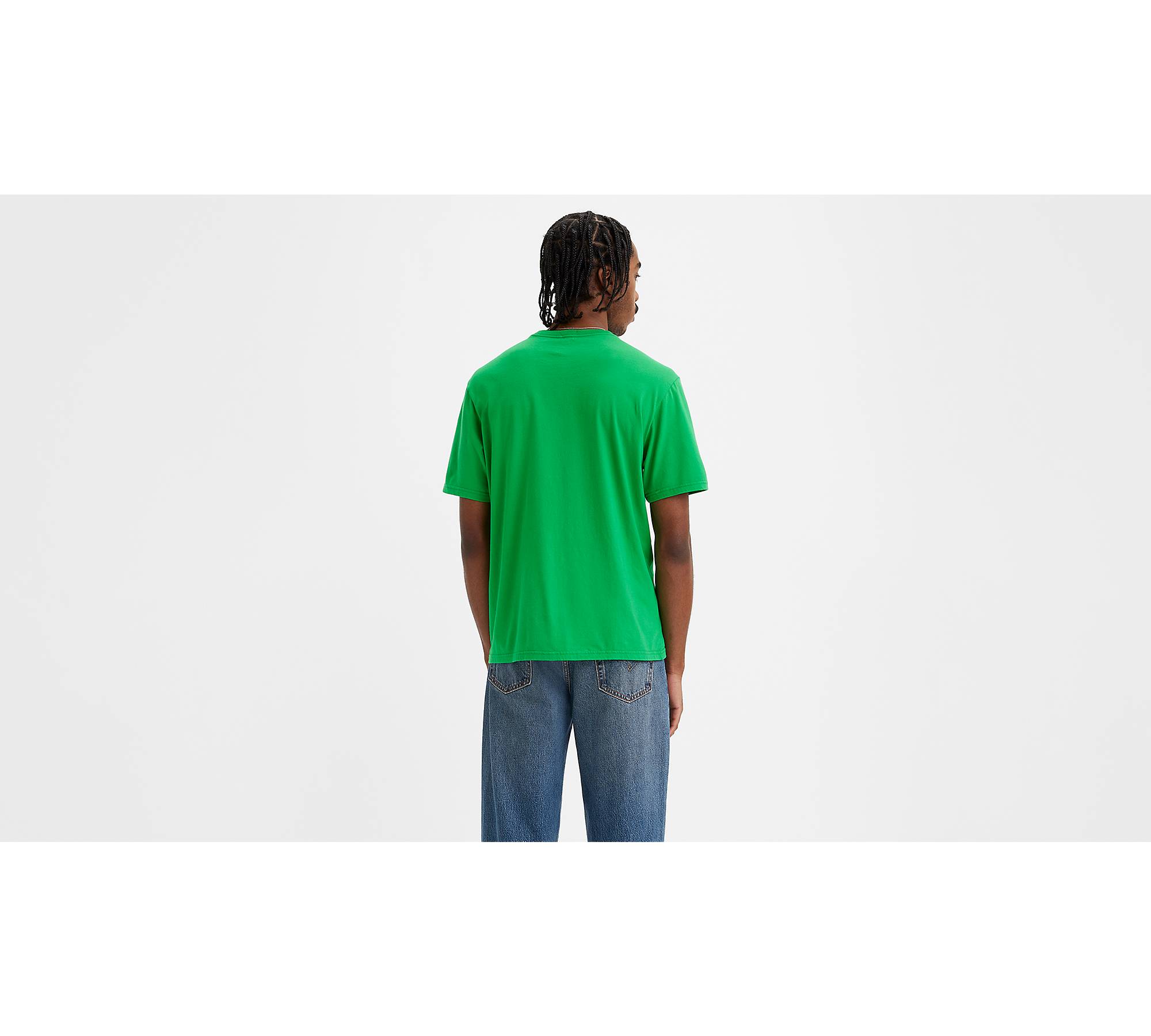 Relaxed Fit Tee - Green | Levi's® CH