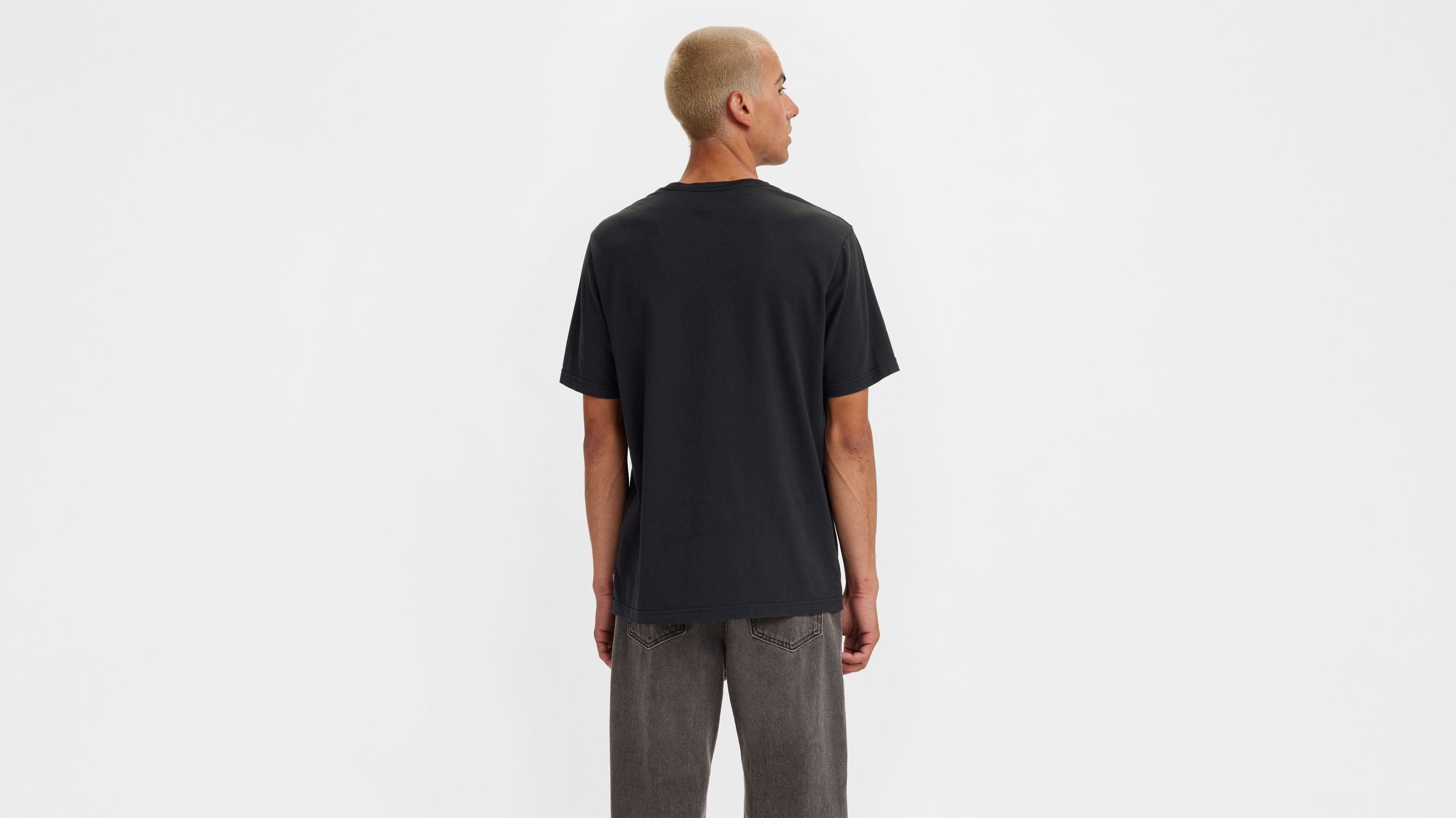 Relaxed Fit Short Sleeve Graphic Tee Black Levi's® HR