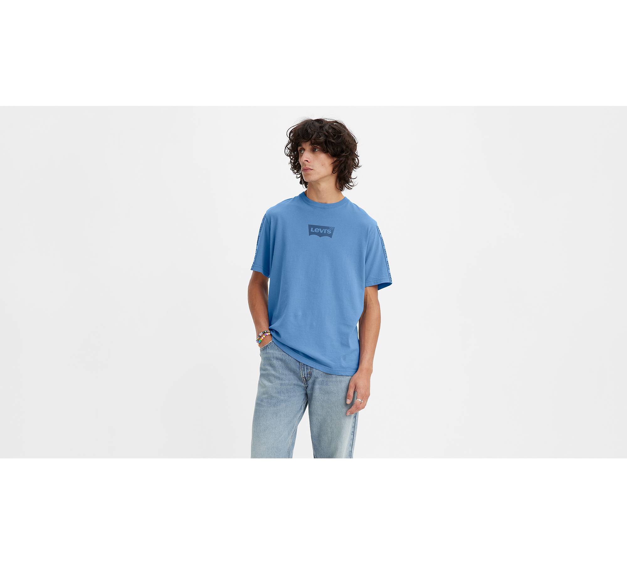 Relaxed Fit Tee - Blue | Levi's® FR
