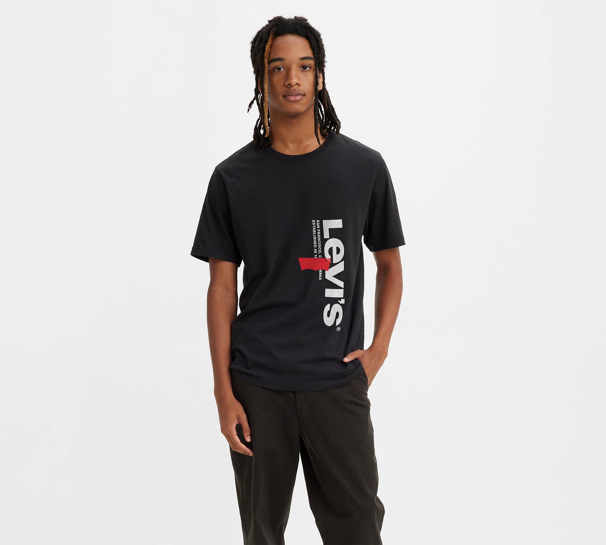 Relaxed Fit Short Sleeve T-shirt - Black | Levi's® US