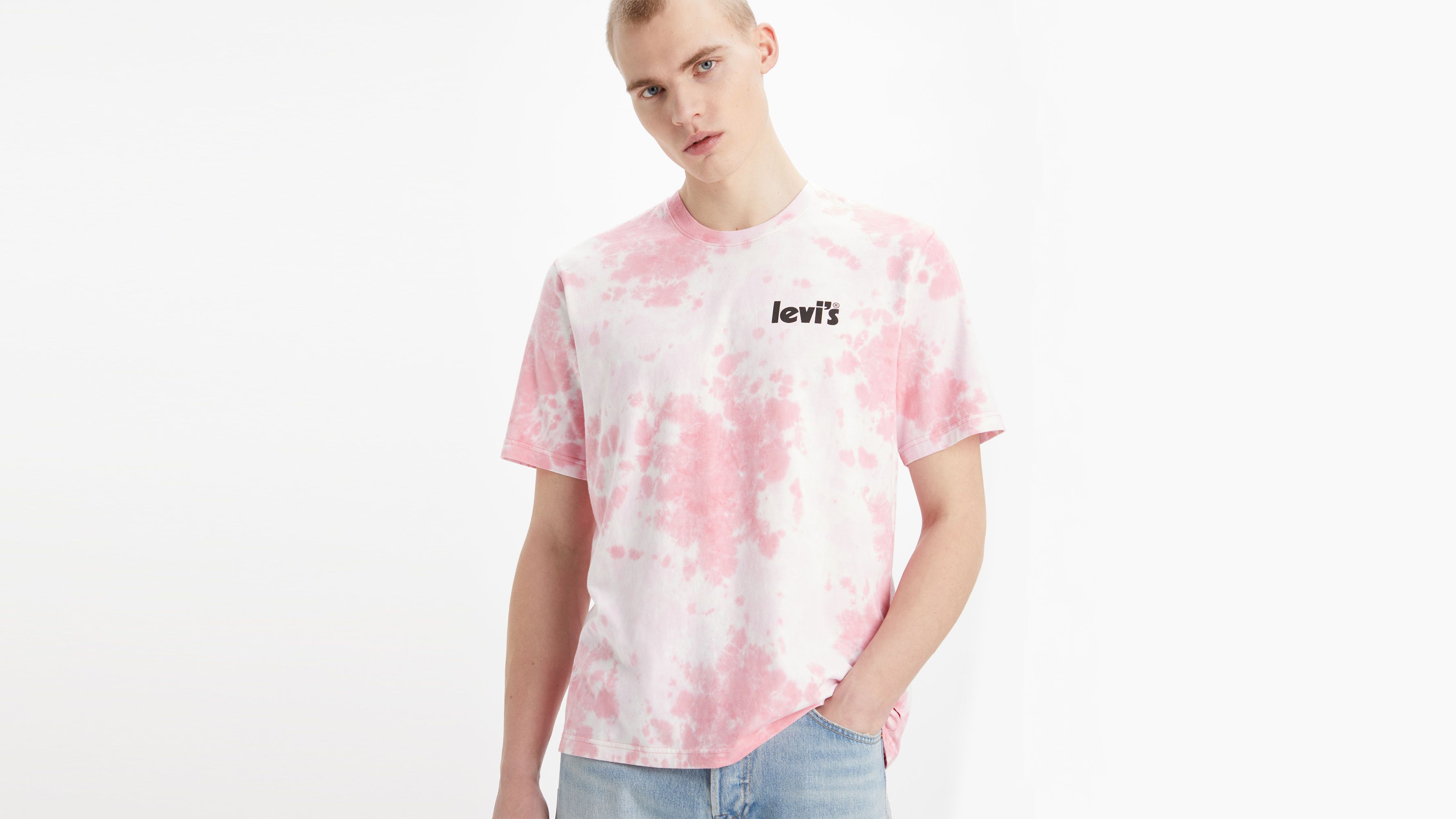 levis pink top