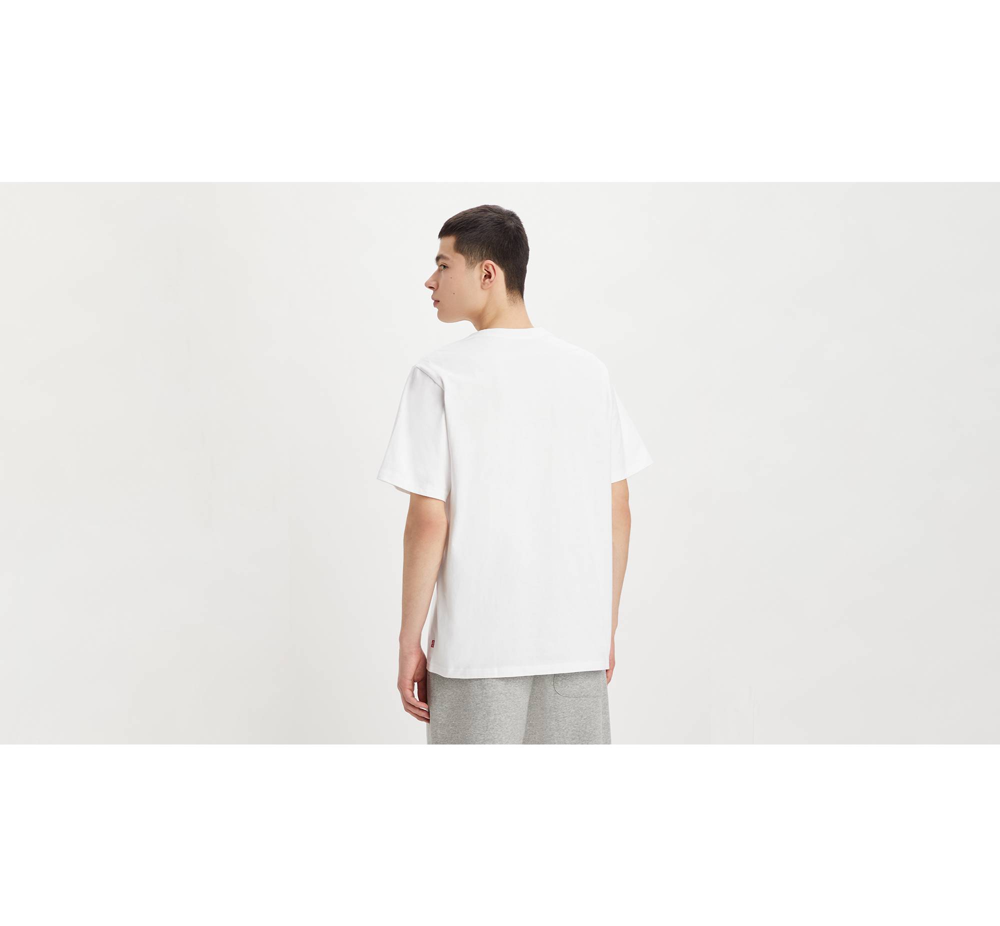 Relaxed Fit Tee - White | Levi's® BG