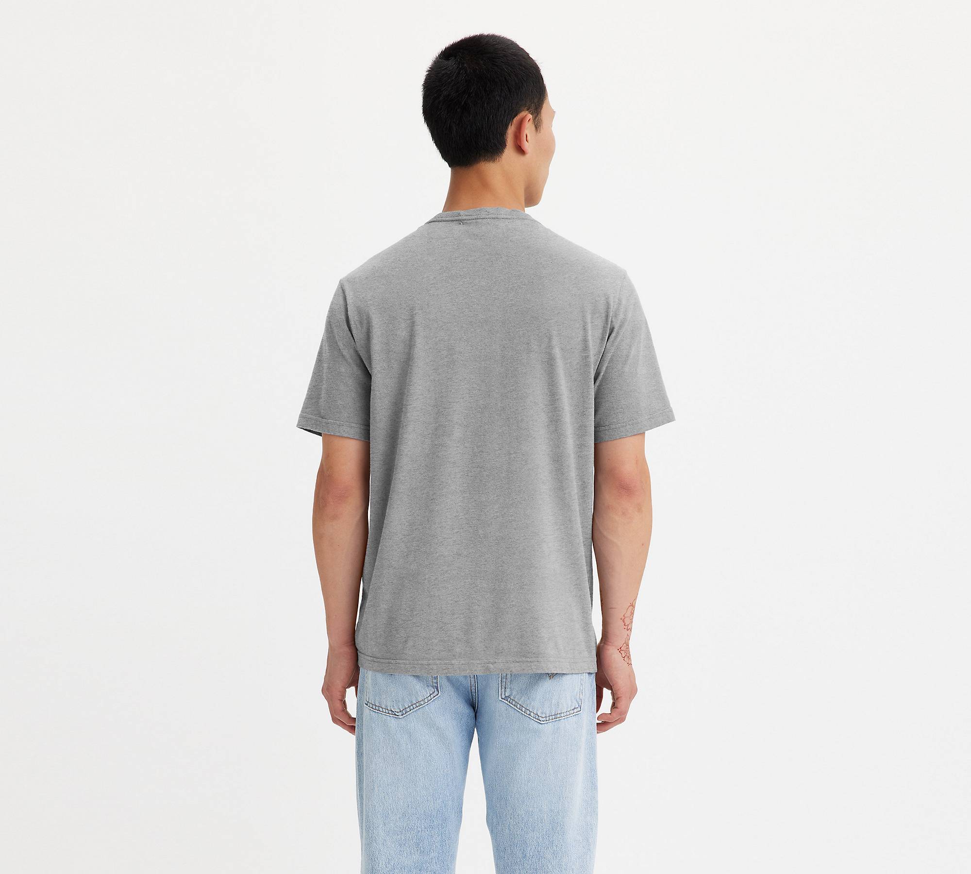Relaxed Fit Tee - Grey | Levi's® ES