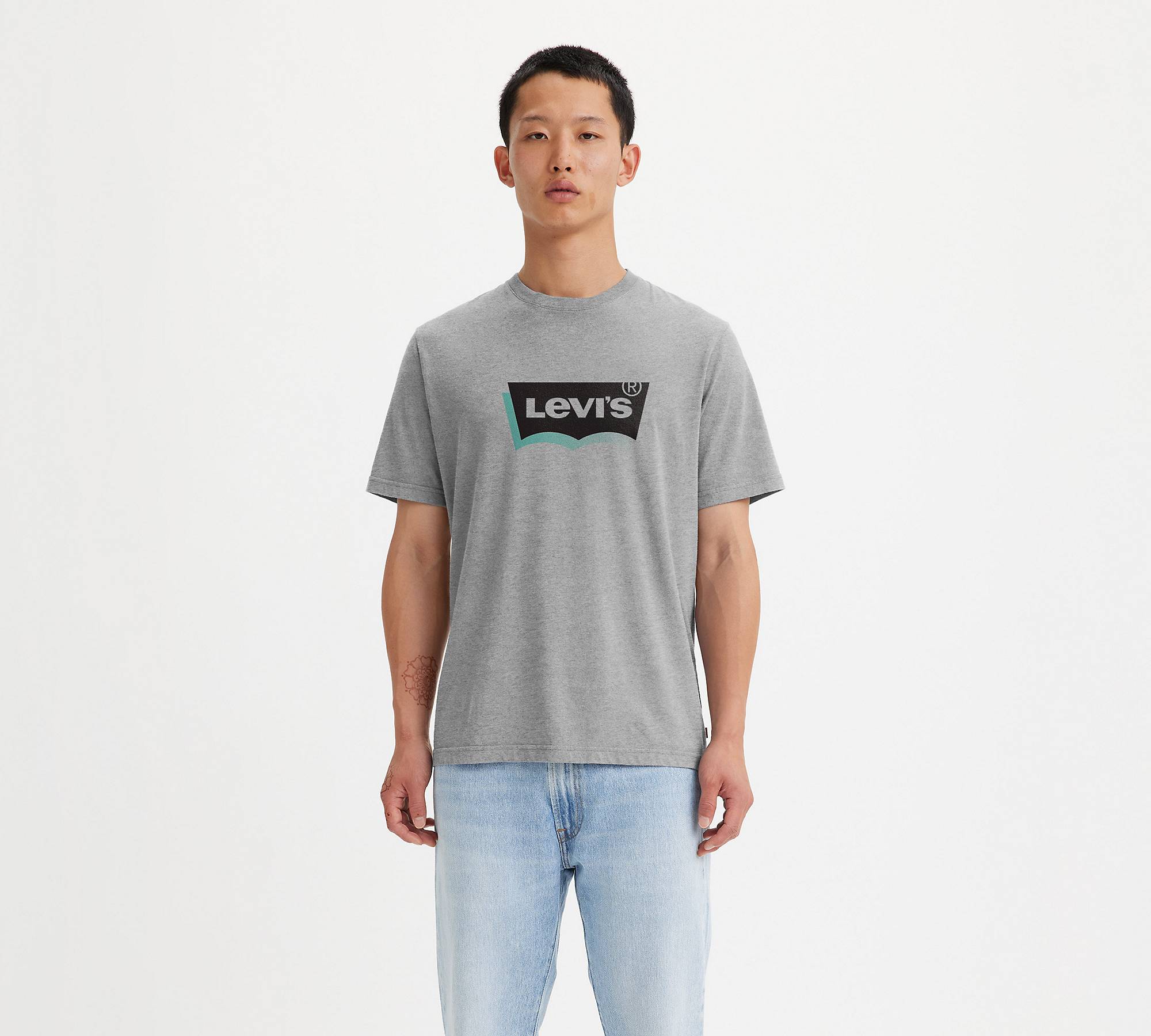 Relaxed Fit Tee - Grey | Levi's® GB