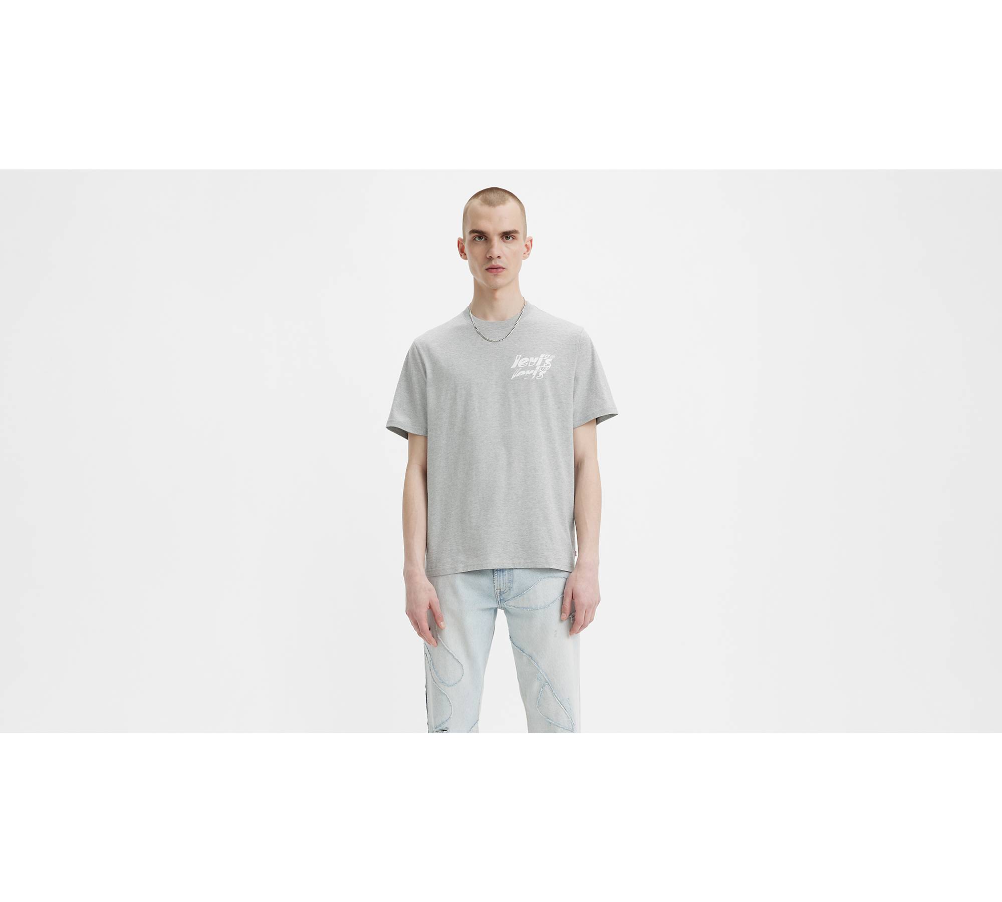 Relaxed Fit Tee - Grey | Levi's® IE