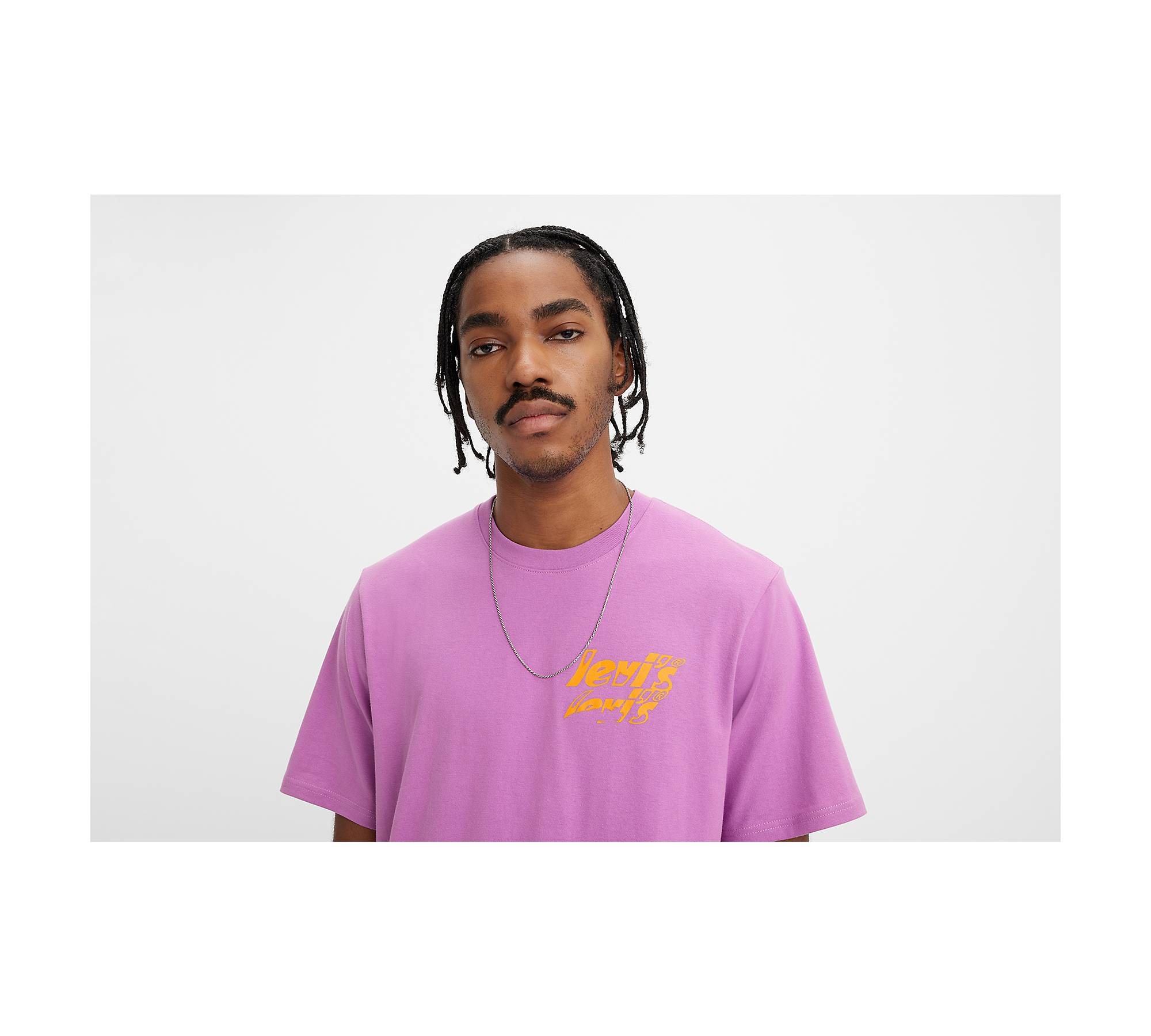 Relaxed Fit Short Sleeve T-shirt - Purple | Levi's® US