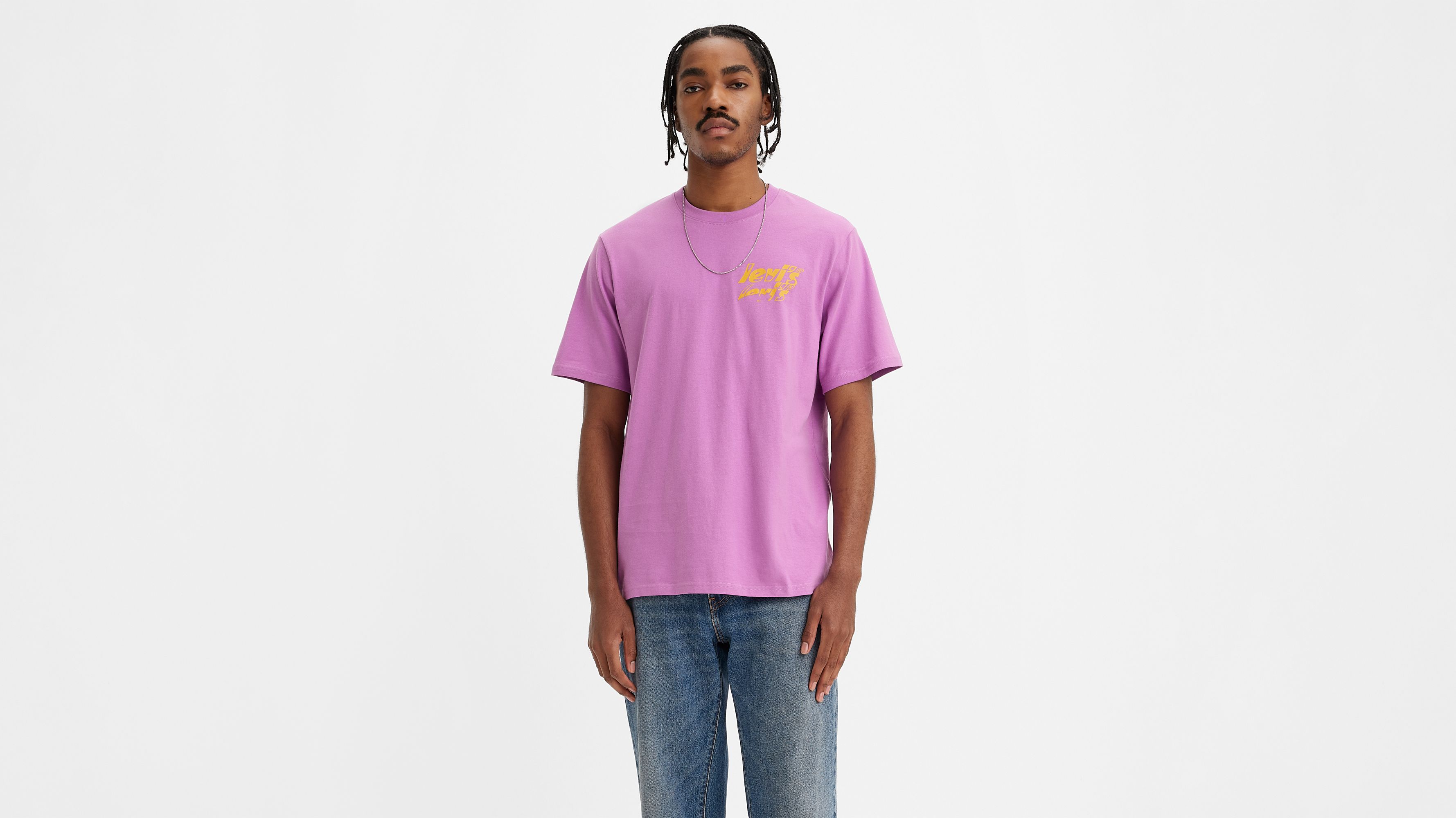 Relaxed Fit Short Sleeve T-shirt - Purple | Levi's® US