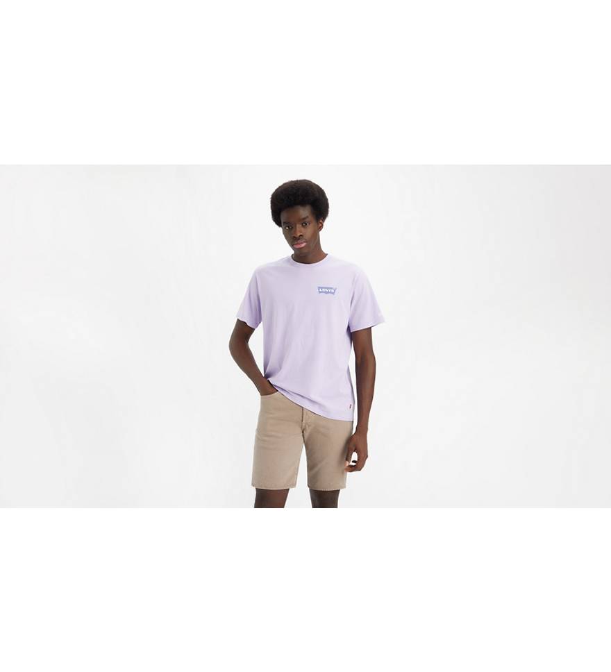 Relaxed Fit Graphic Tee - Purple | Levi's® GB