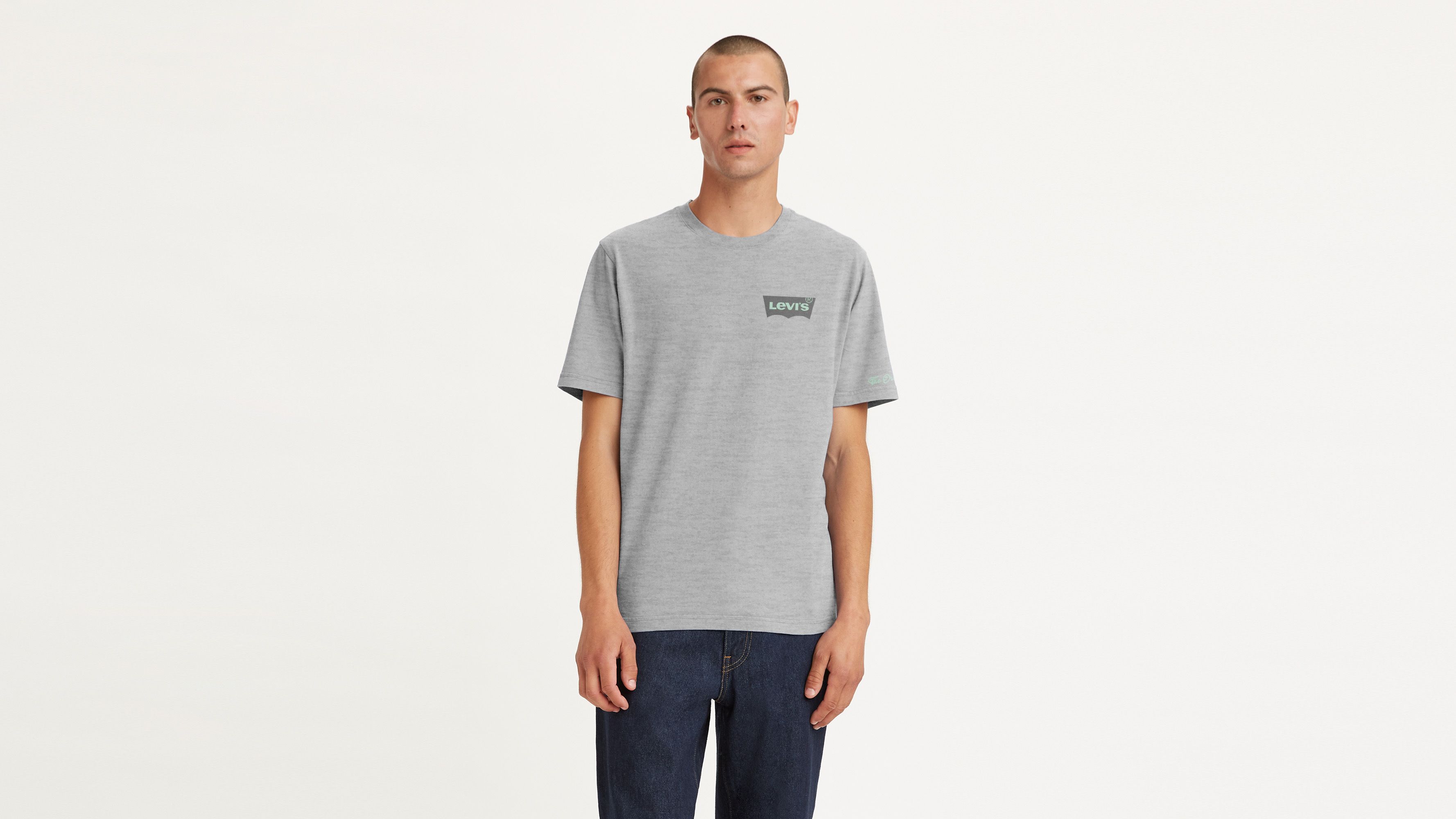 Relaxed Fit Graphic Tee - Grey | Levi's® NL