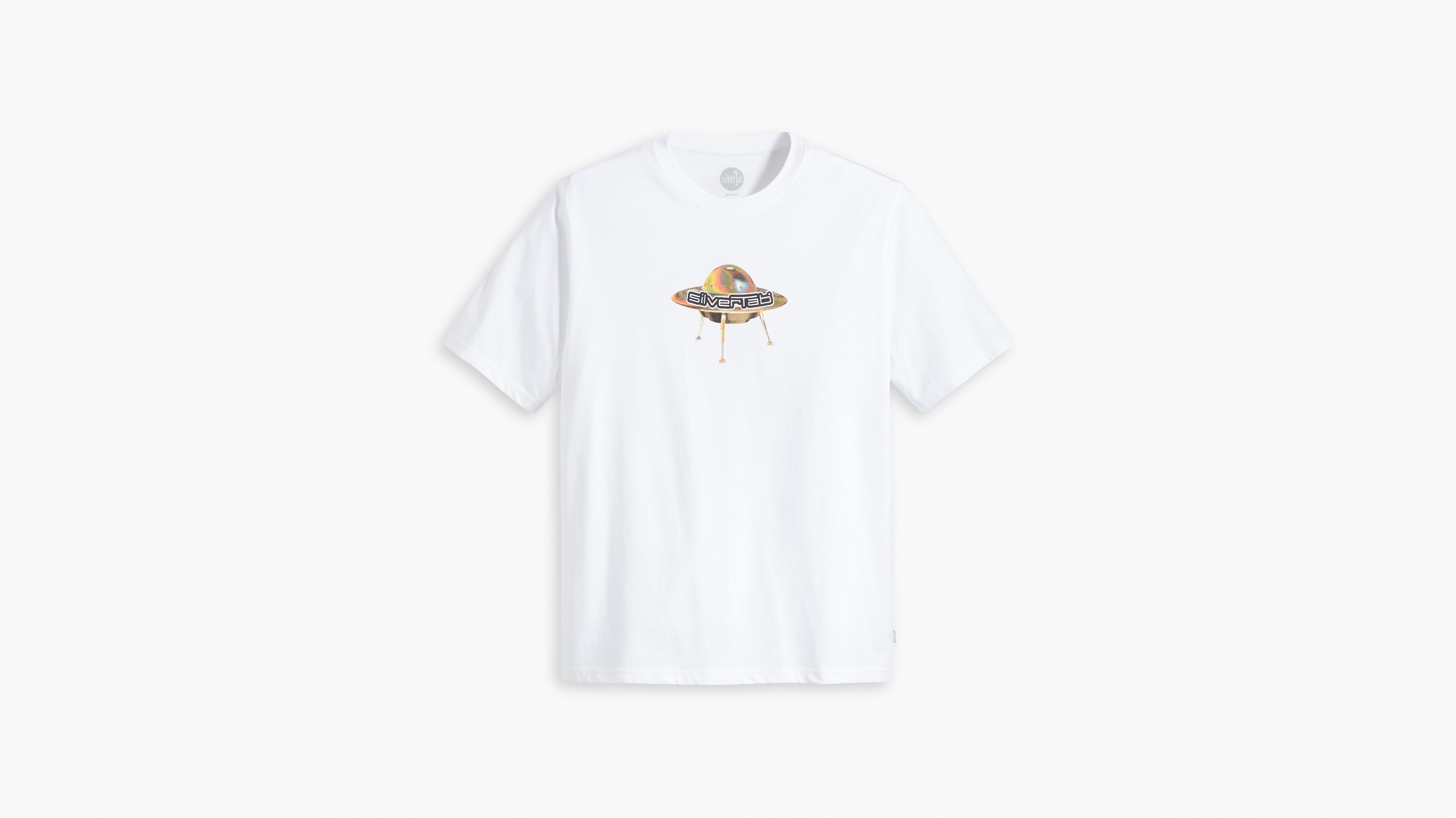 Silvertab™ Relaxed Fit Short Sleeve T-shirt - White | Levi
