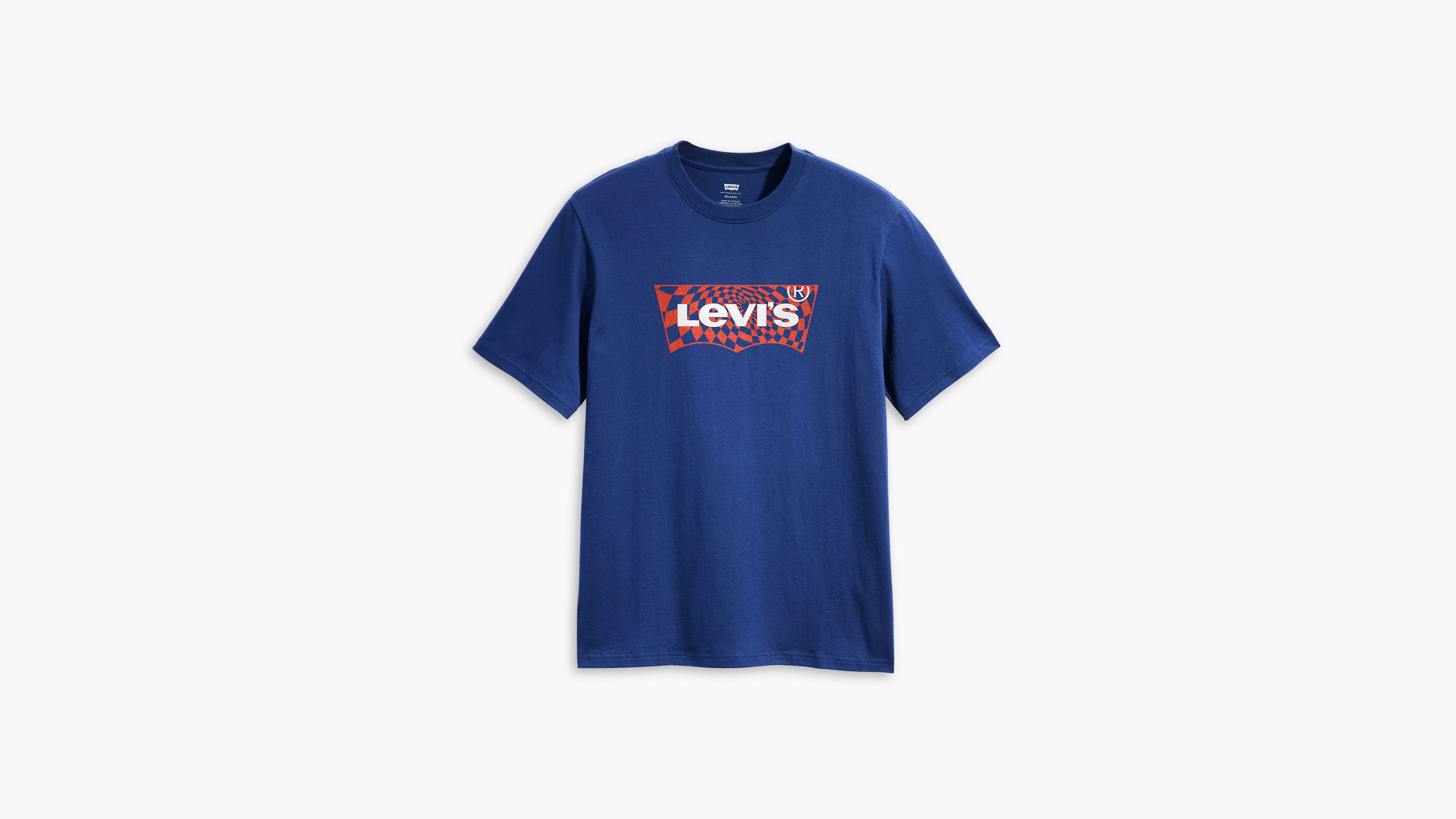 Relaxed Fit Short Sleeve T-shirt - Blue | Levi 