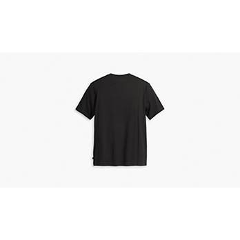Relaxed Fit Short Sleeve T-shirt - Black