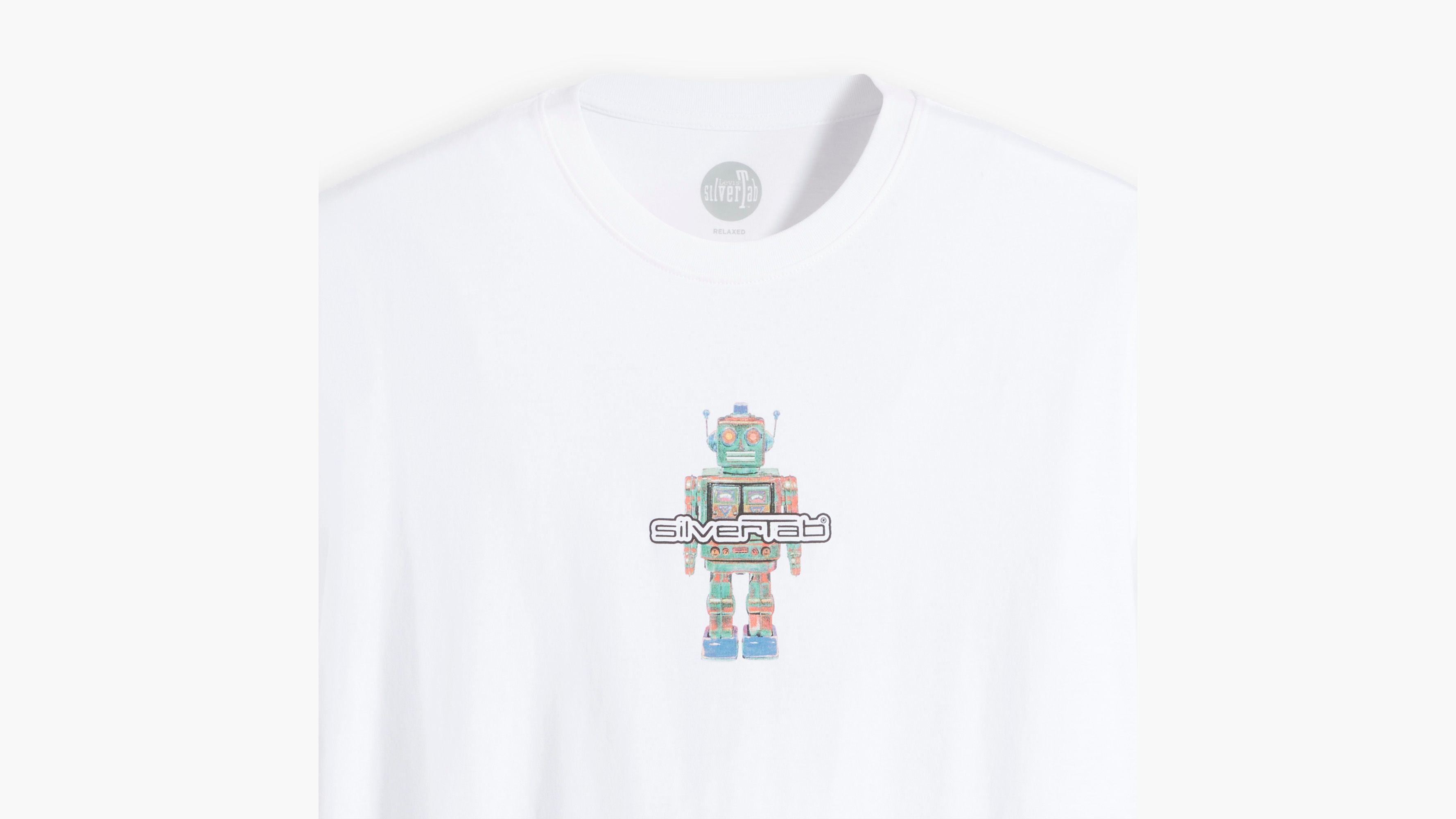 Silvertab™ Relaxed Fit Short Sleeve T-shirt - White | Levi's® US