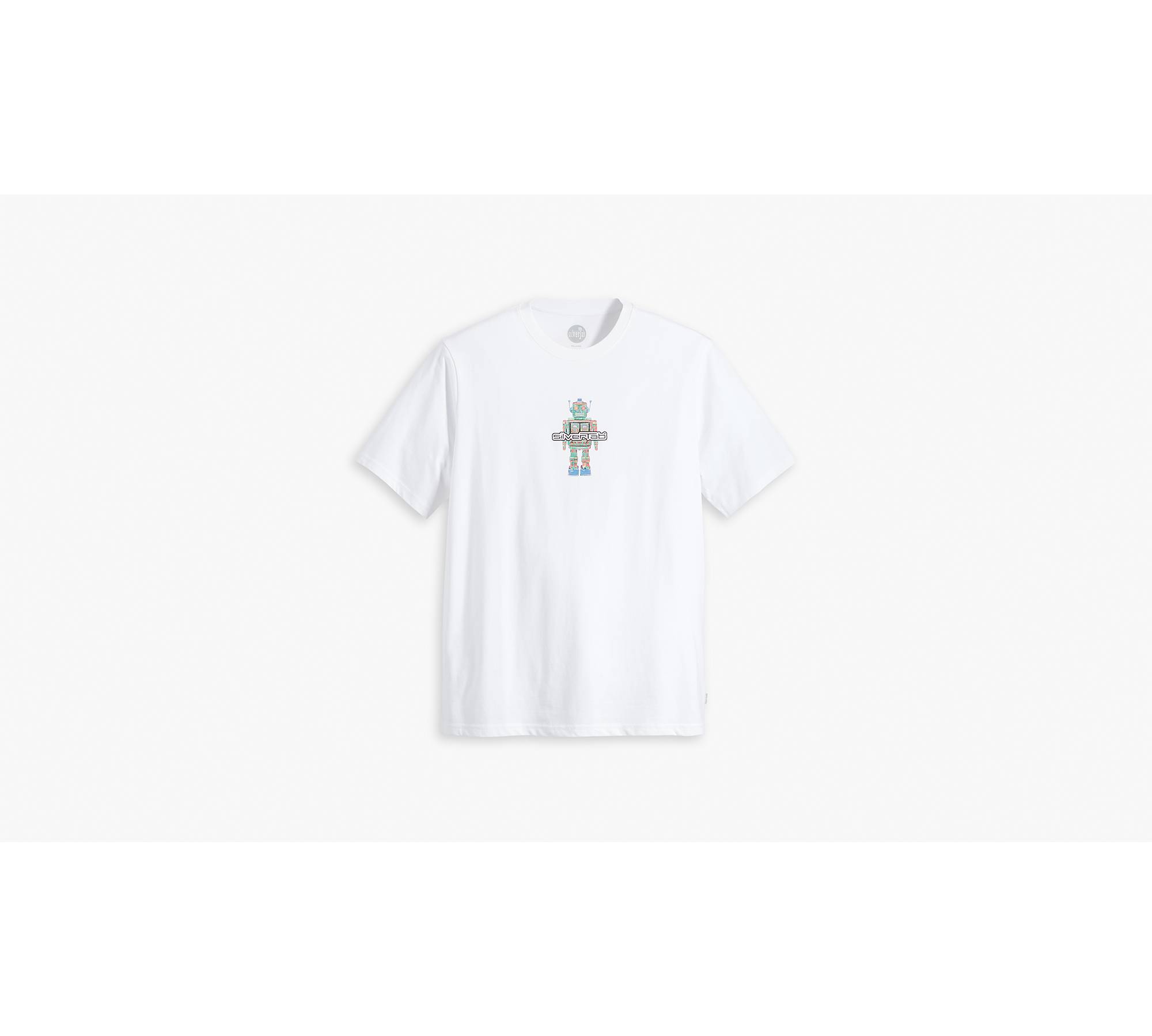 Silvertab™ Relaxed Fit Short Sleeve T-shirt - White | Levi's® CA