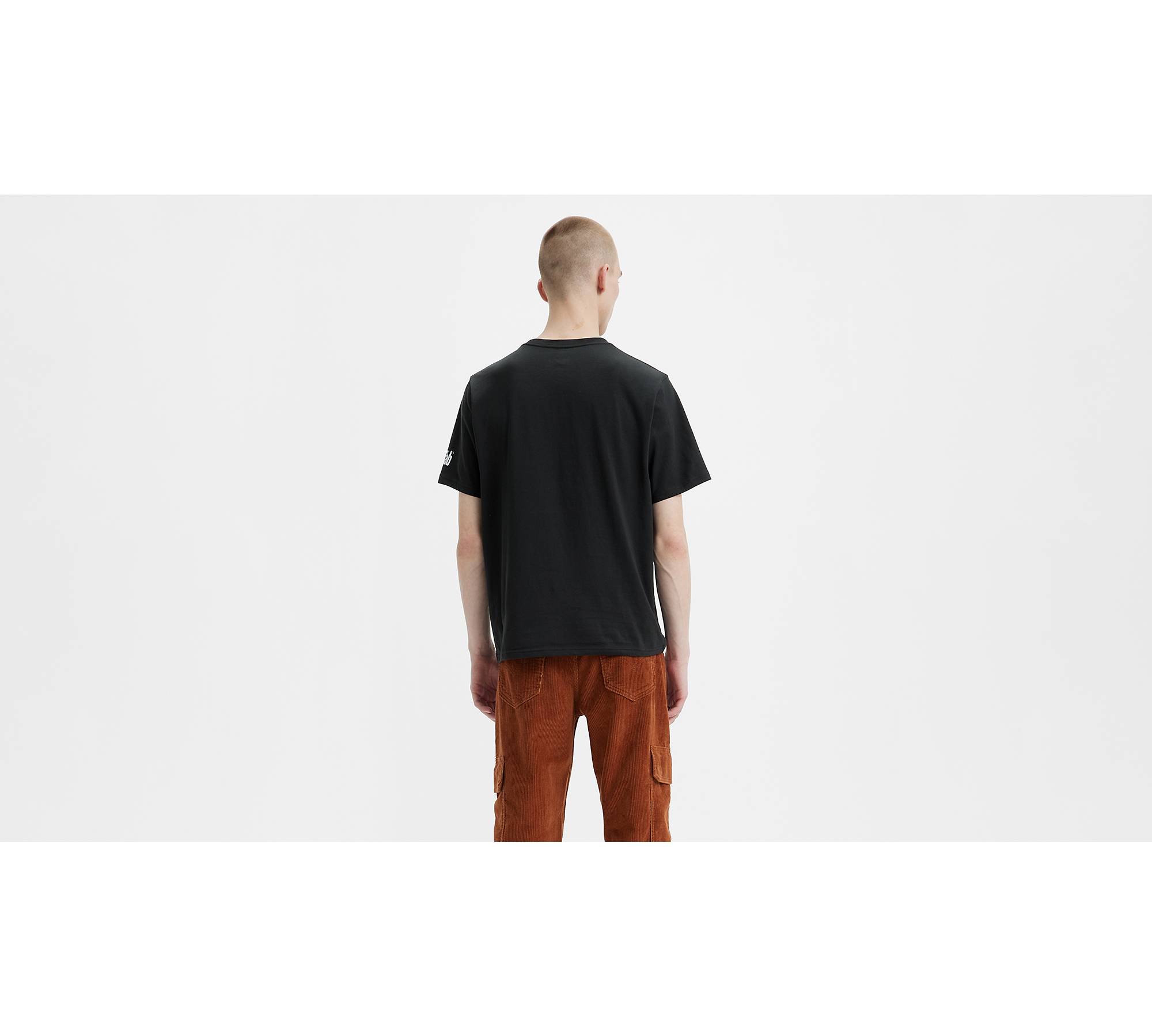 Silvertab™ Relaxed Fit Short Sleeve T-shirt - Black | Levi's® US
