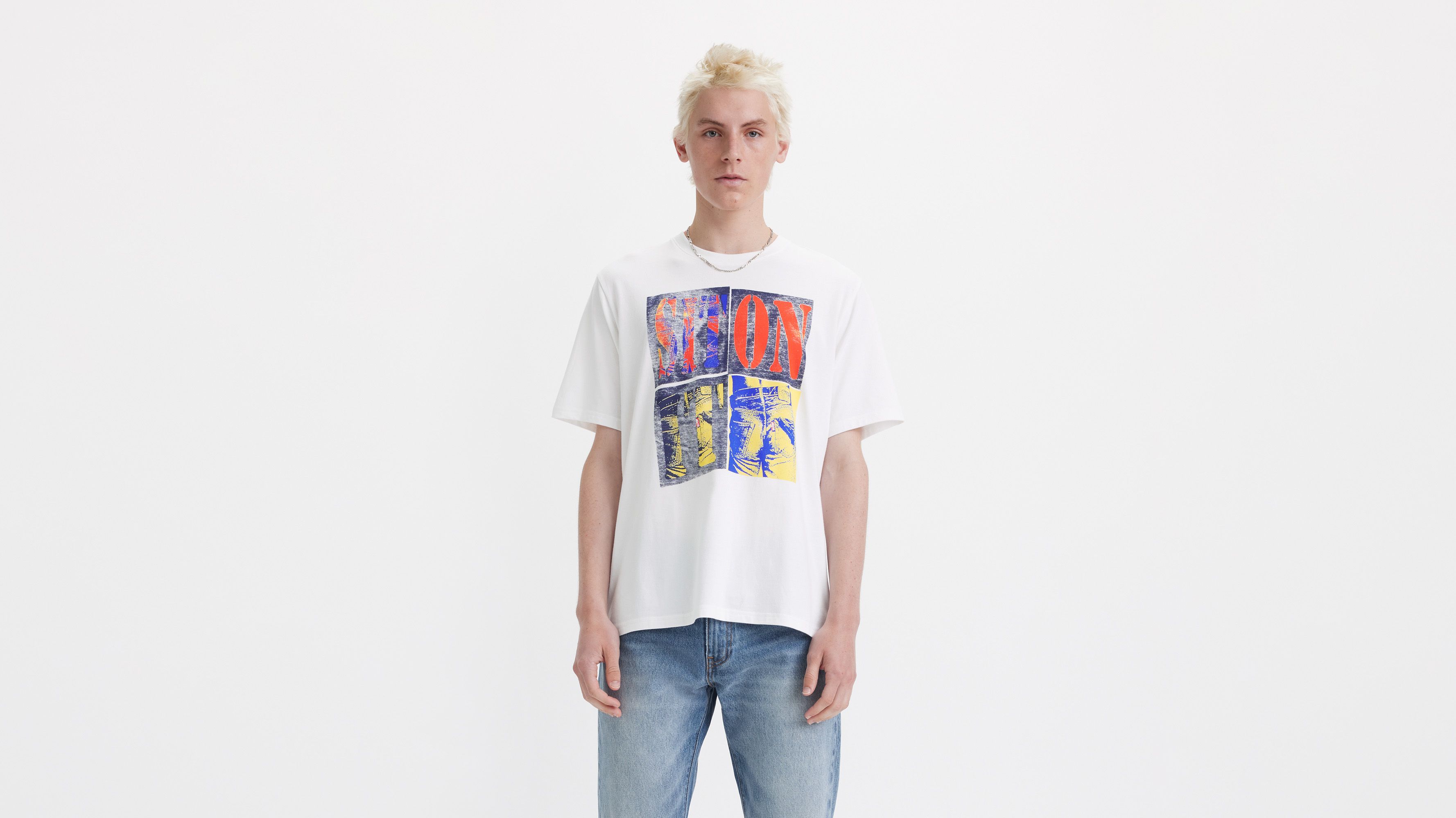 Relaxed Fit Short Sleeve T-shirt - White | Levi's® US