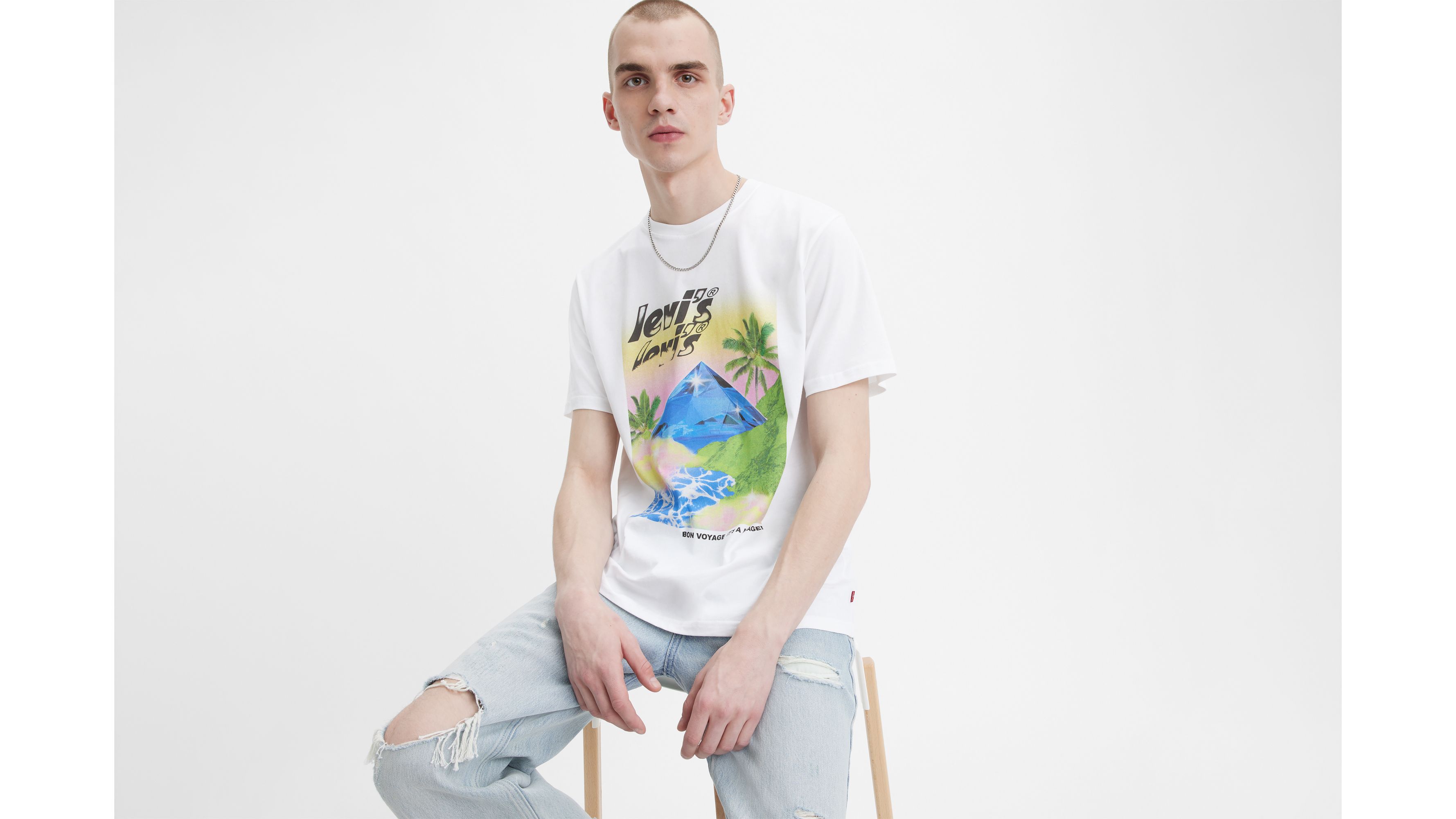 Relaxed Fit Short Sleeve T-Shirt 1