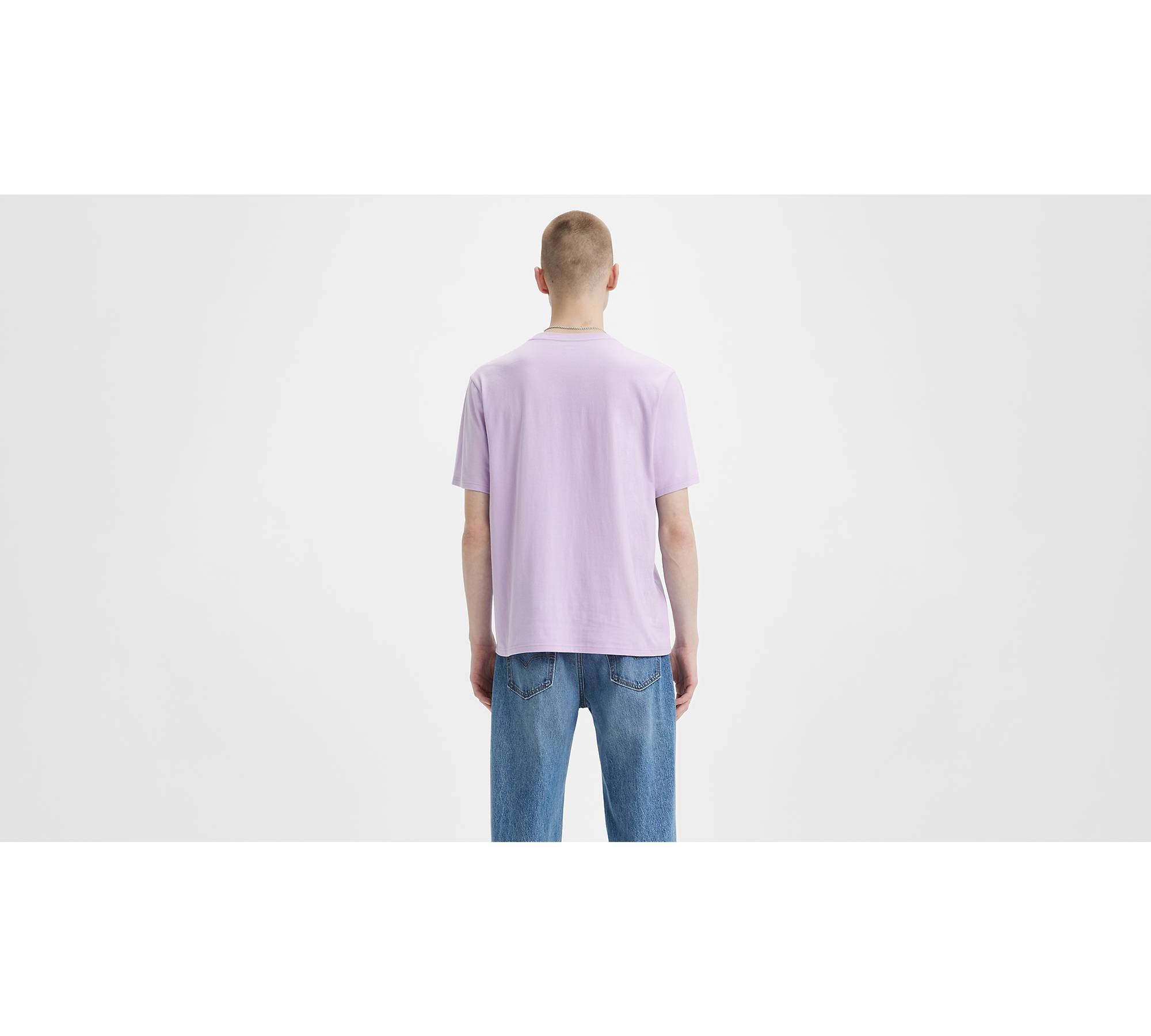 Relaxed Fit Short Sleeve T-shirt - Purple | Levi's® CA