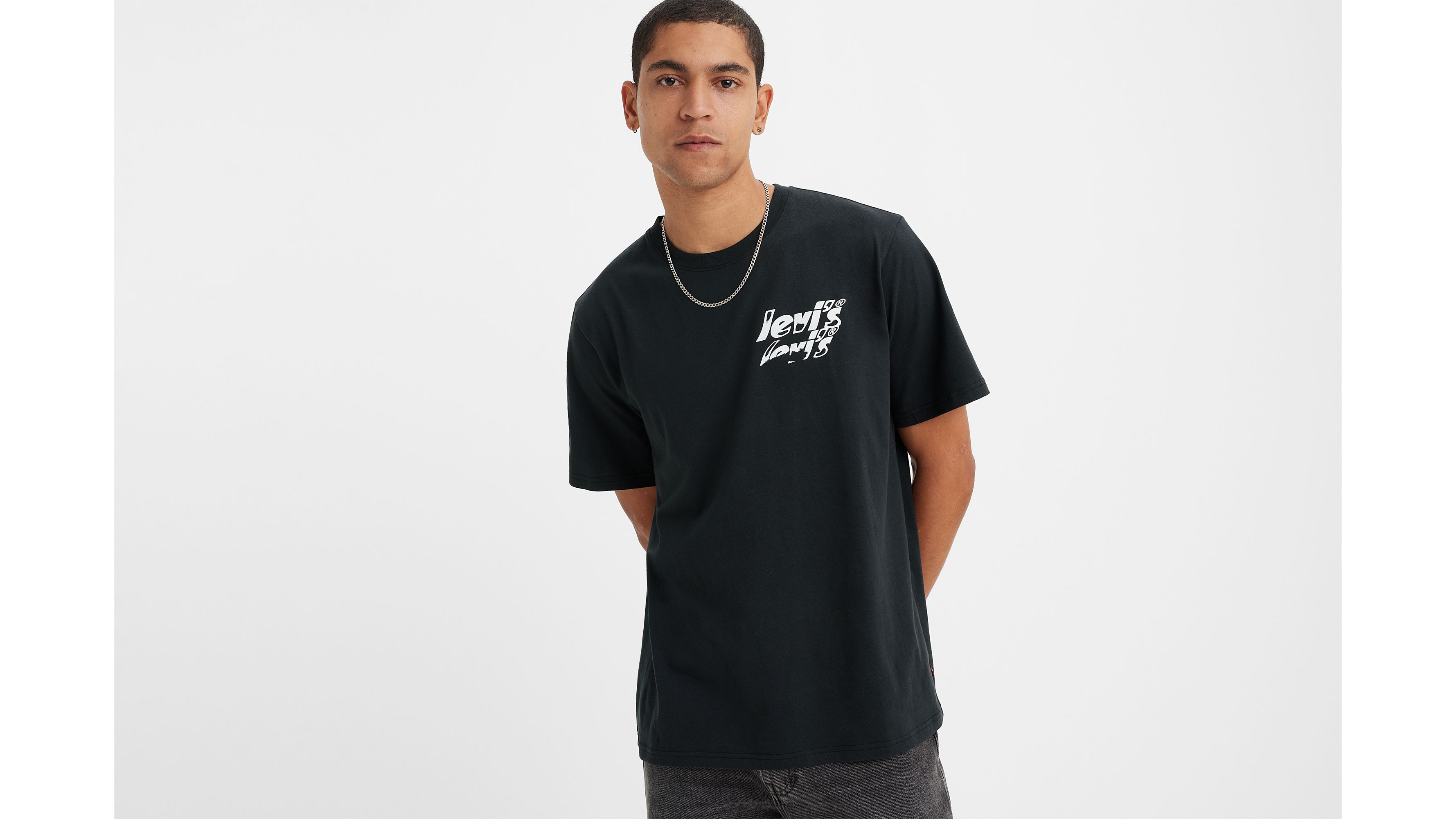 Relaxed Fit Tee Black Levi's® ES