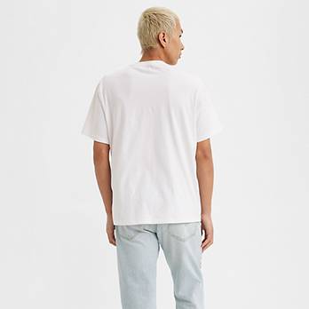 Short Sleeve Relaxed Fit Tee - White | Levi's® BE