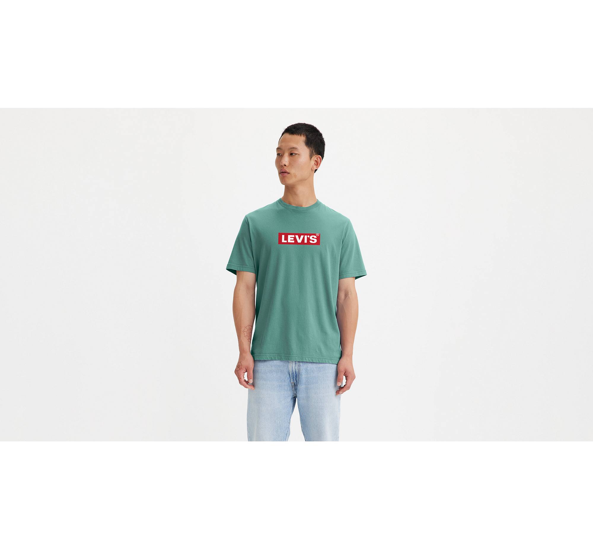 Relaxed Fit Tee - Blue | Levi's® HU