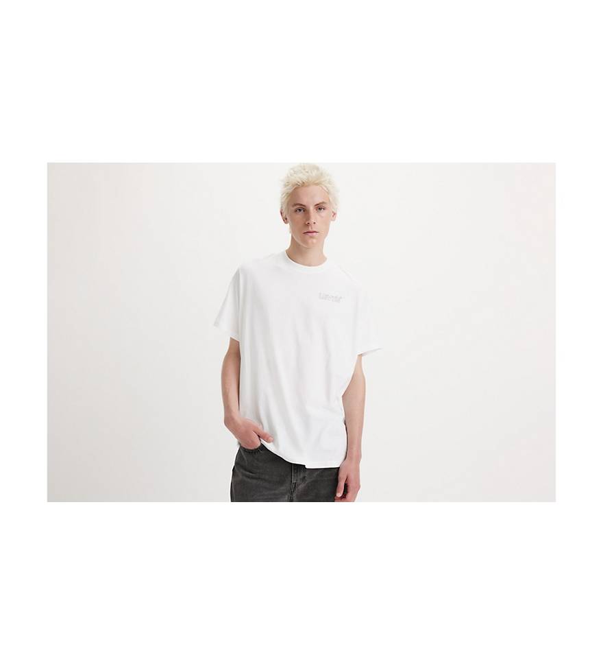 T-shirt Blanc Homme Levi's Relaxed Fit