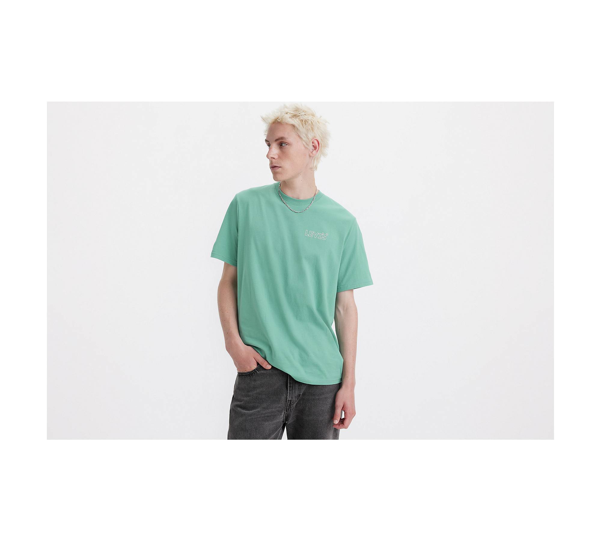 T-Shirt Levis Relaxed Fit pour Homme Vert
