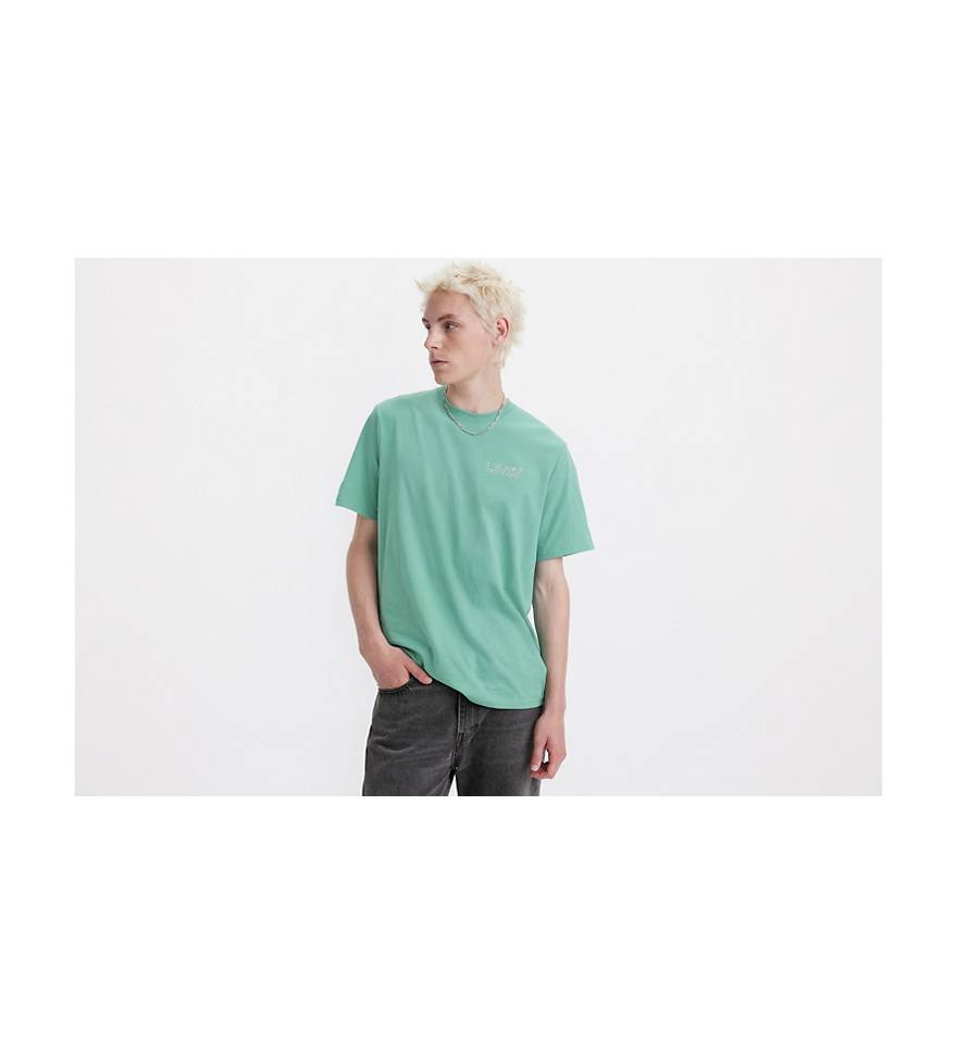 Relaxed Fit Short Sleeve T-shirt - Green | Levi's® US