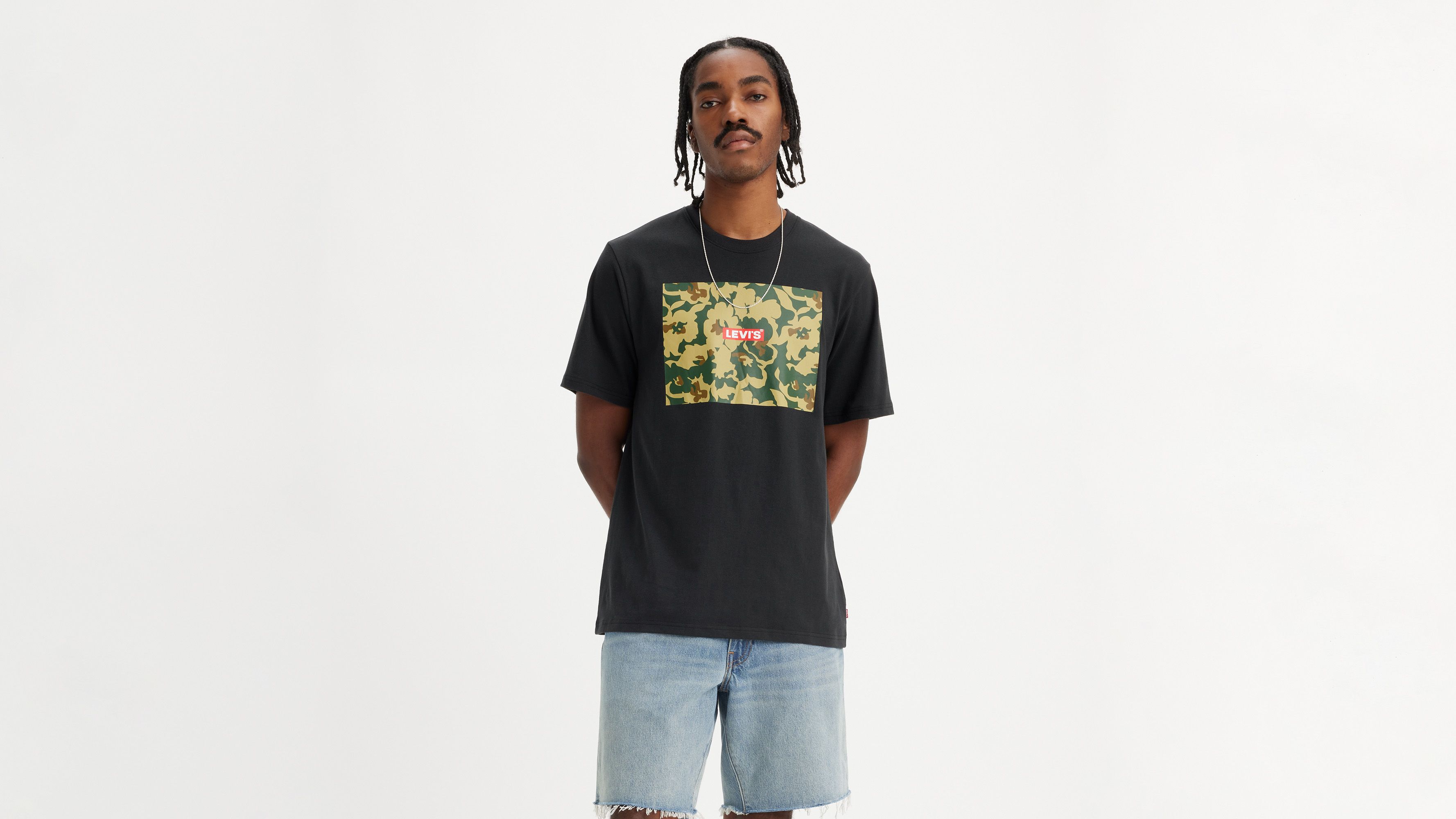 Relaxed Fit Short Sleeve Graphic T-shirt - Black | Levi's® US