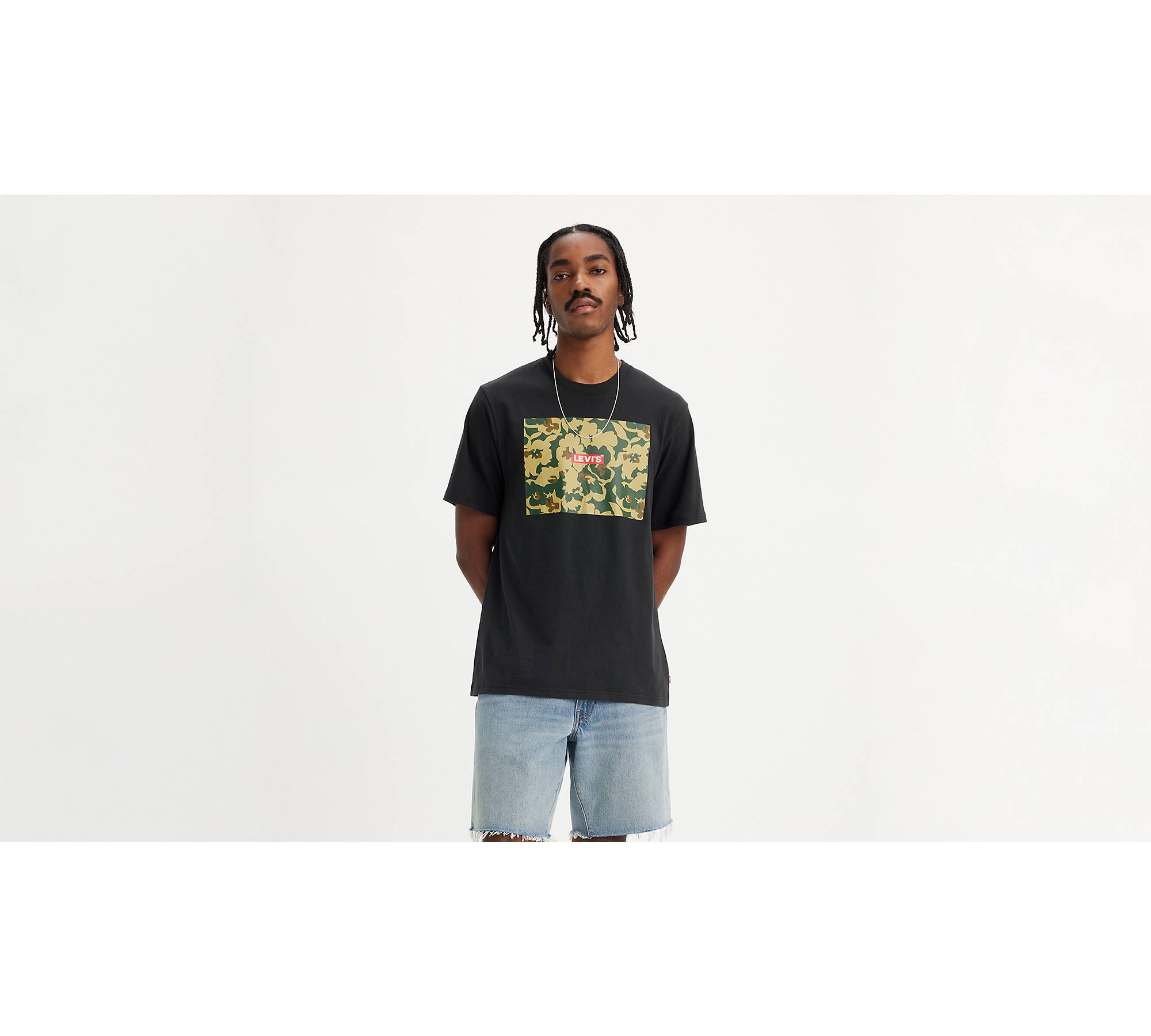 Relaxed Fit Short Sleeve Graphic T-shirt - Black | Levi's® CA
