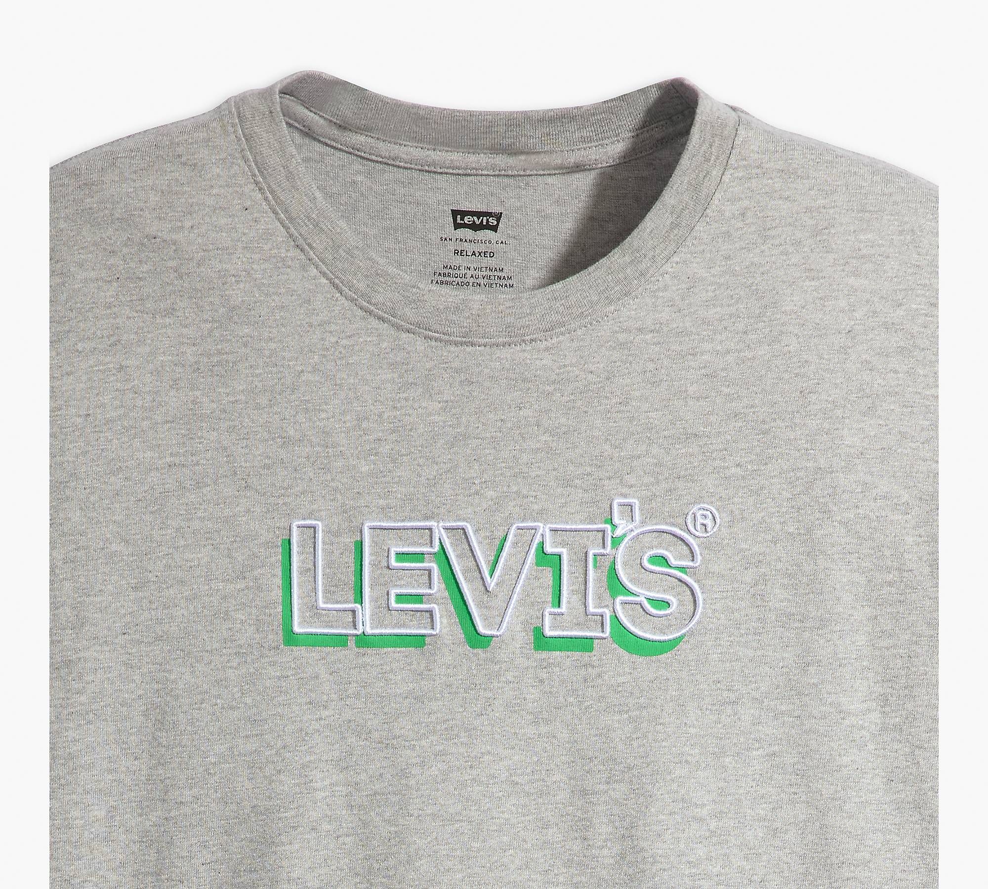 Relaxed Fit Graphic Tee - Grey | Levi's® NO