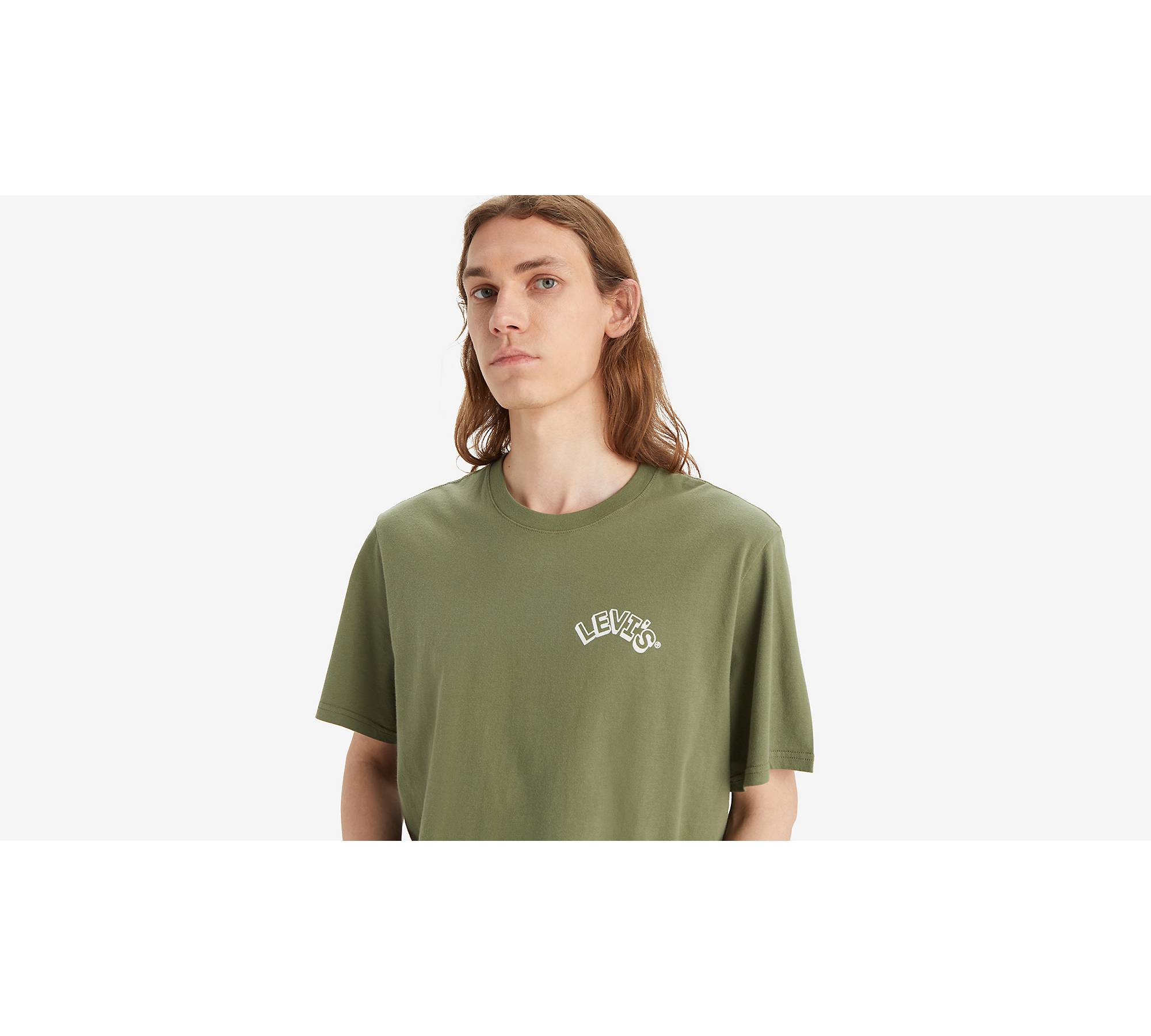 Relaxed Fit Graphic Tee - Green | Levi's® NO