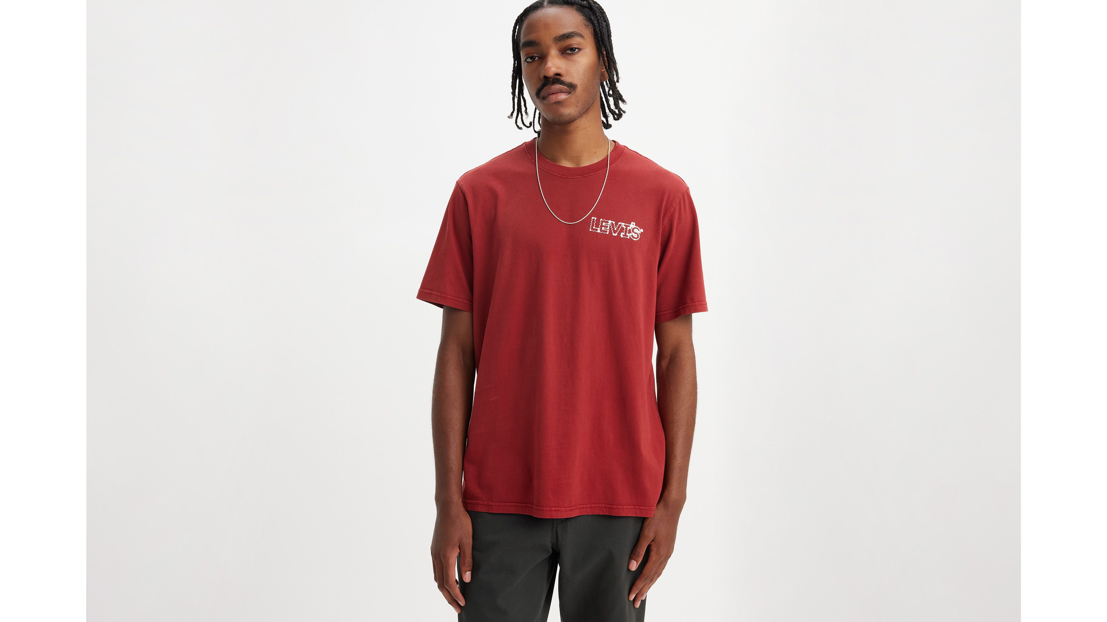 Relaxed Fit Short Sleeve T shirt Red Levi s US