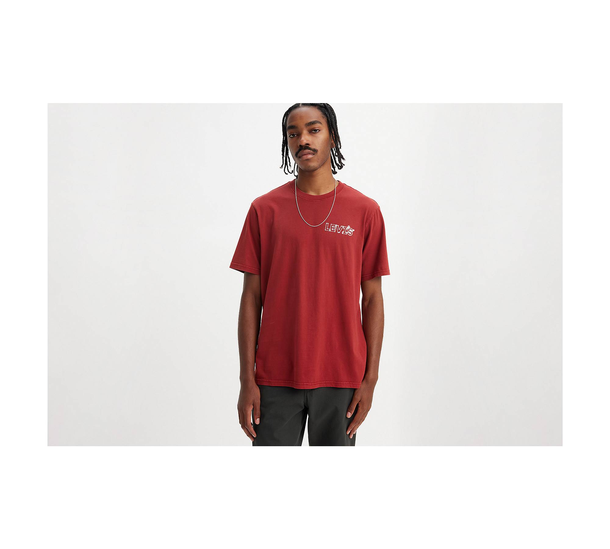 Relaxed Fit Short Sleeve T-shirt - Red | Levi's® US